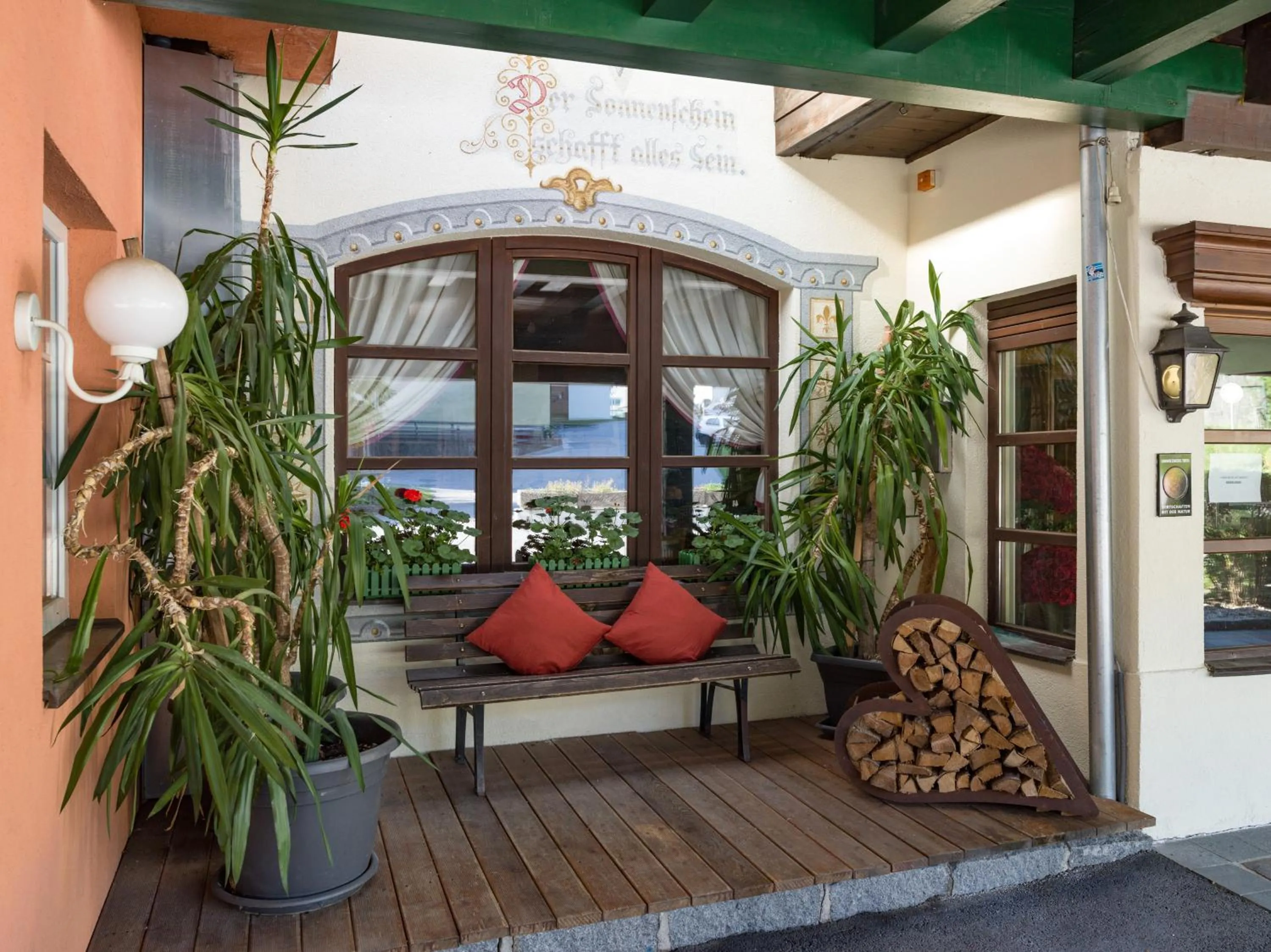 Facade/entrance in Hotel Sonnschein