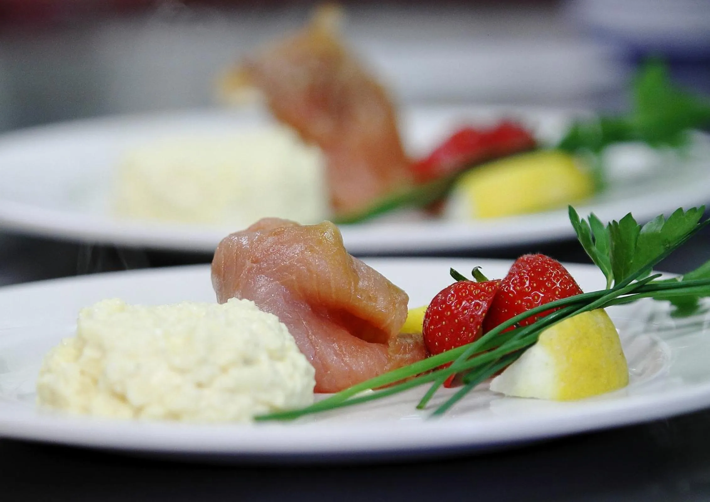Food close-up in Invergarry Hotel