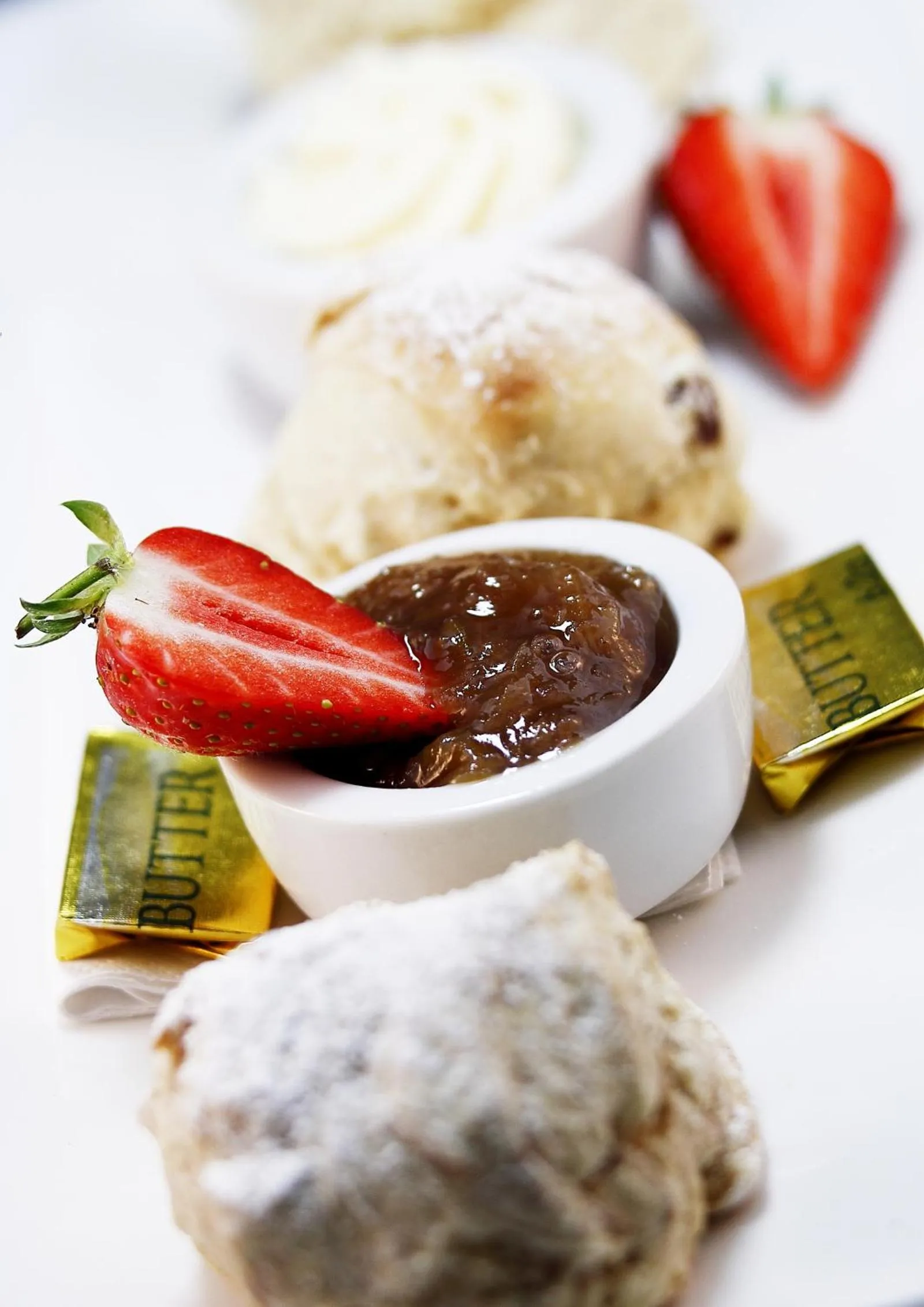 Food close-up in Invergarry Hotel