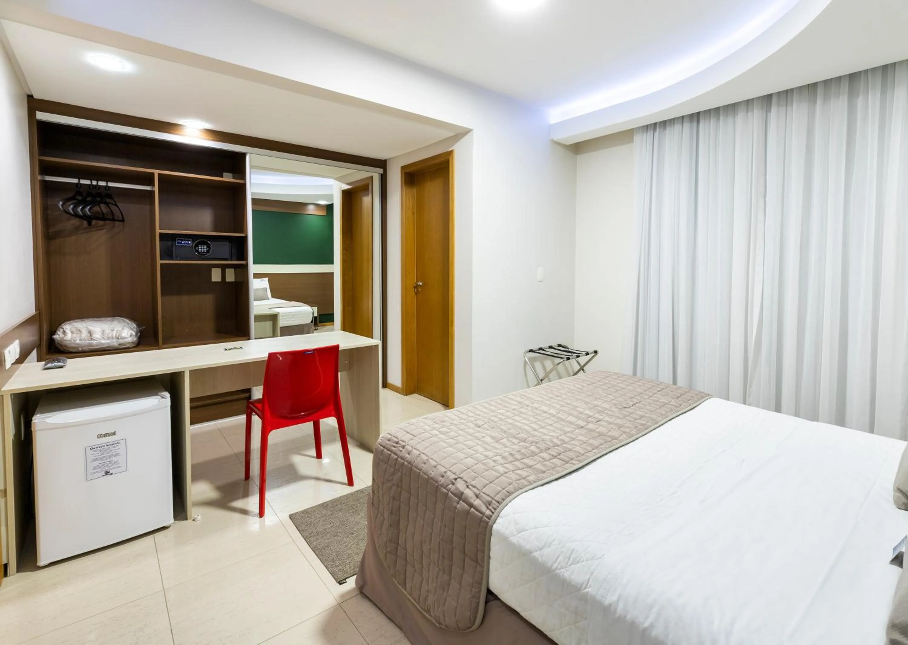 Bed in Centromar Hotel