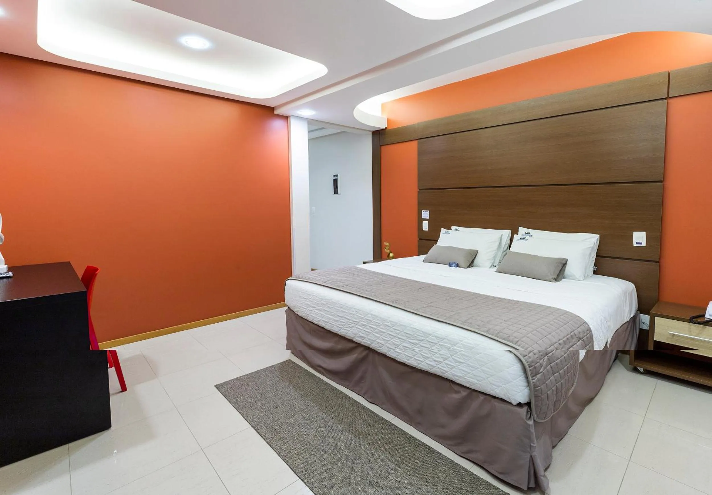 Bed in Centromar Hotel