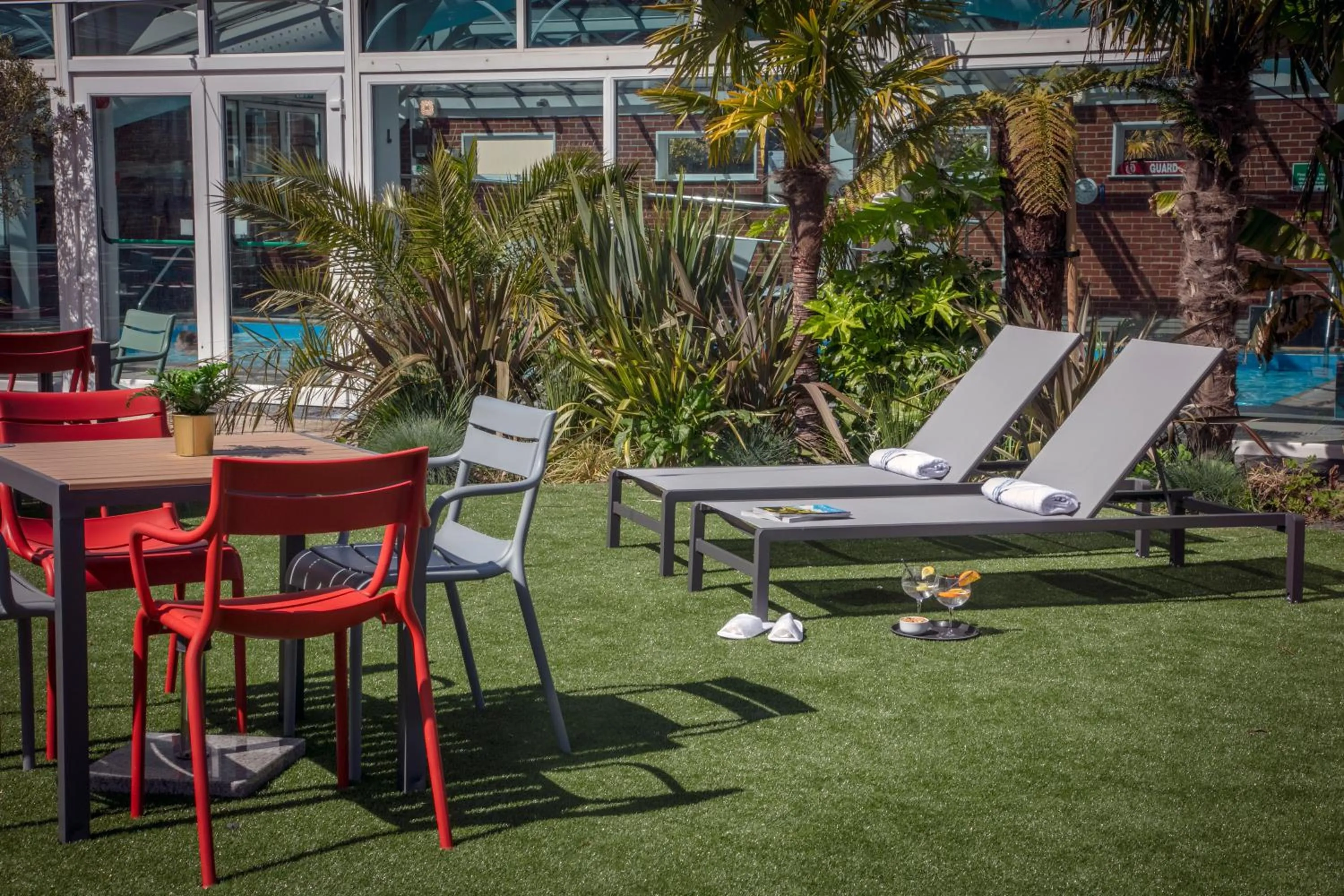 Garden in Bournemouth West Cliff Hotel & Spa