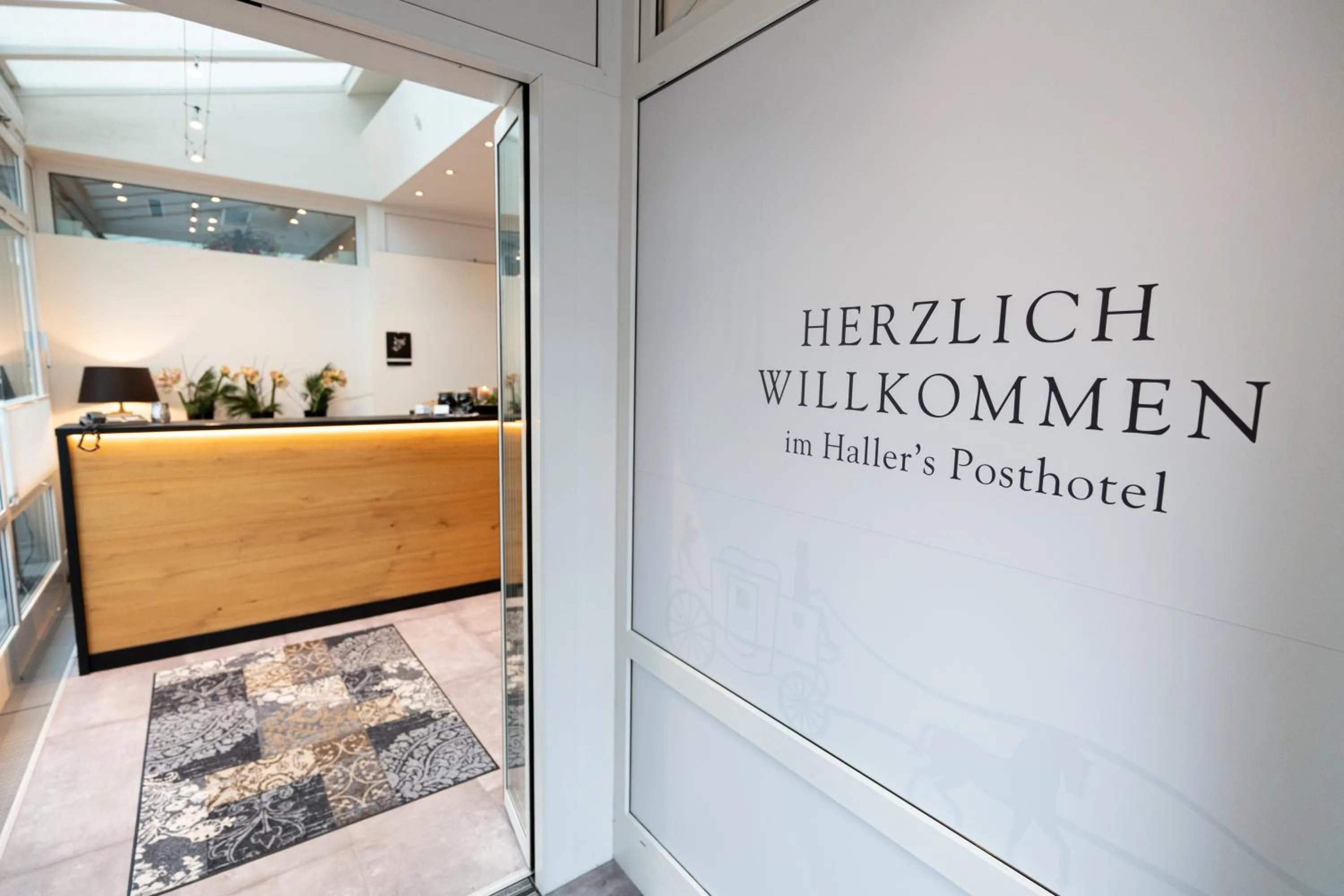 Lobby or reception in Haller's Posthotel