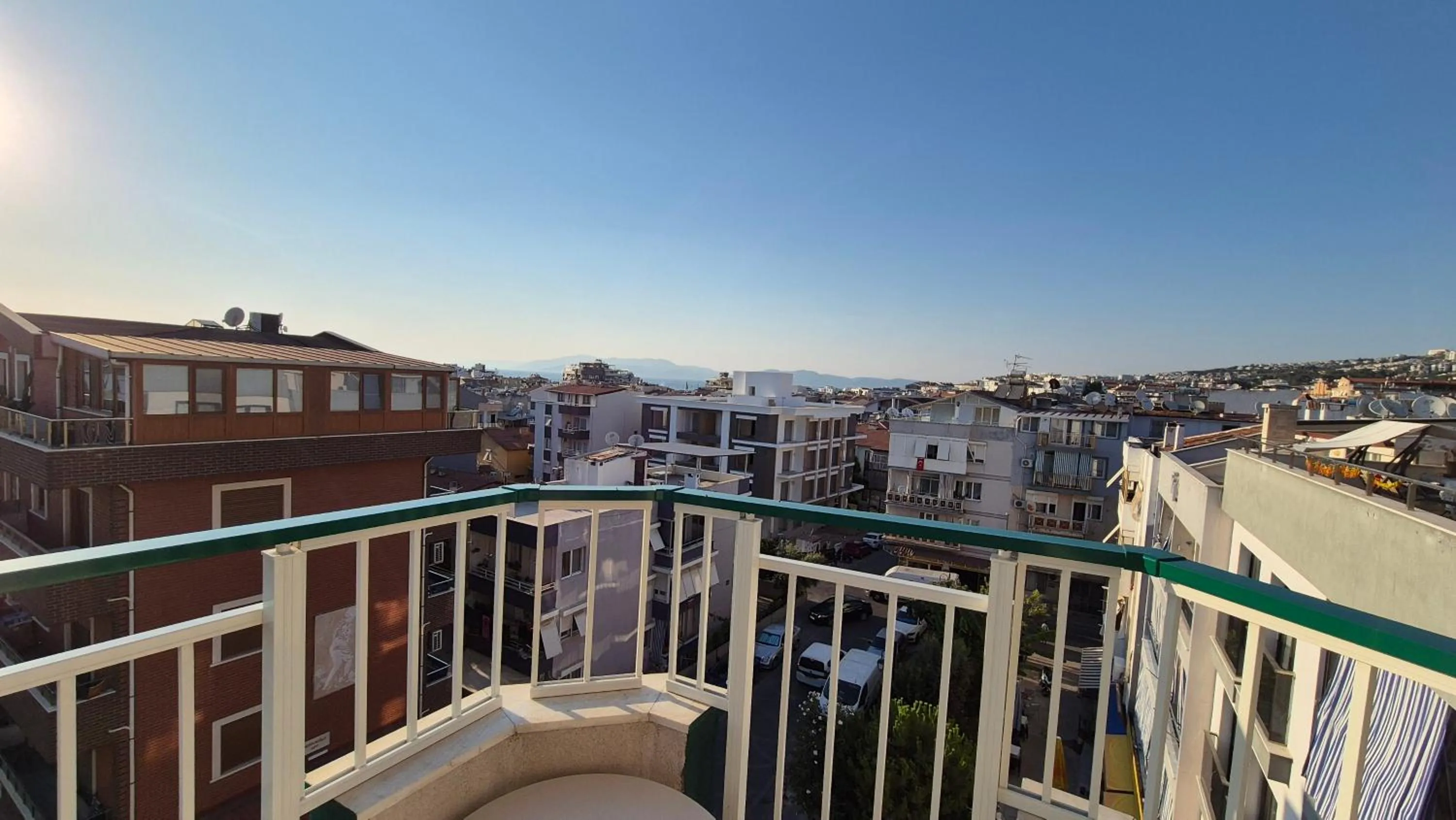 Balcony/Terrace in Hikmethan Otel
