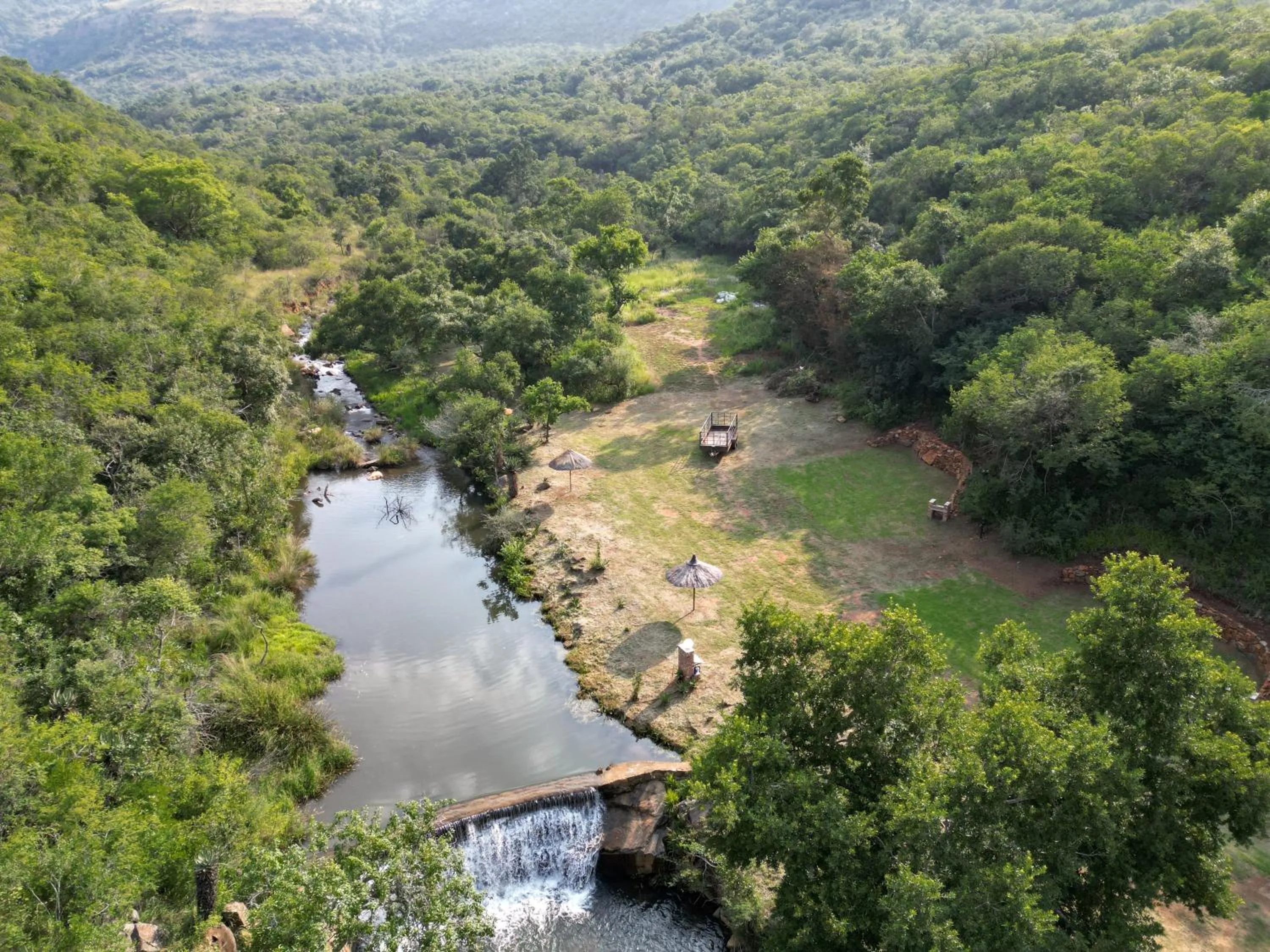 River view in Rocky Drift Private Nature Reserve