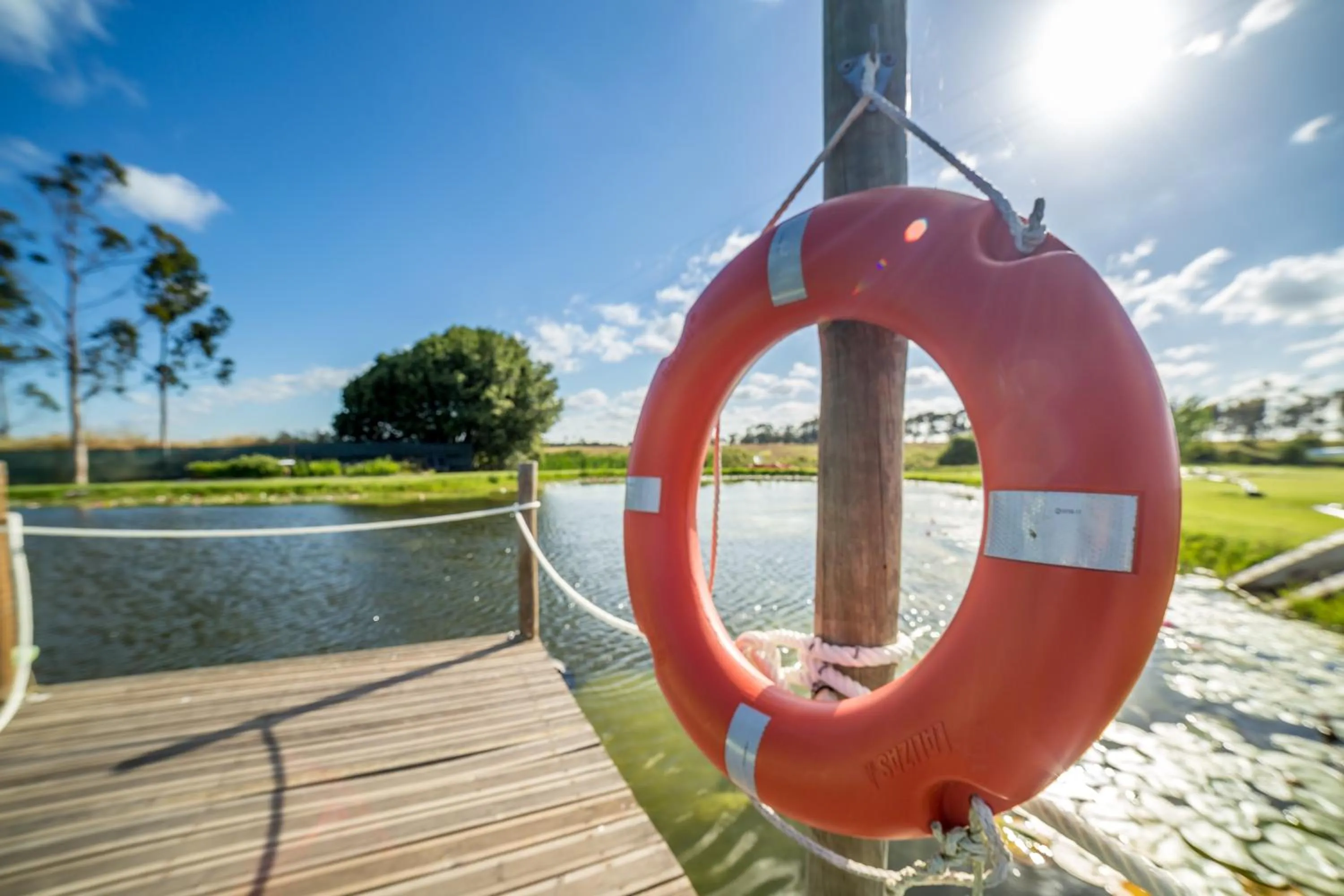 Lake view in Monte do Zeca