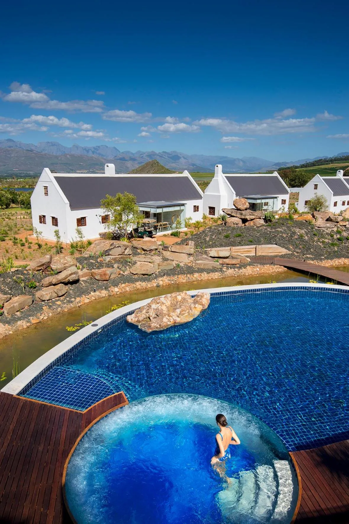 Property building in Babylonstoren