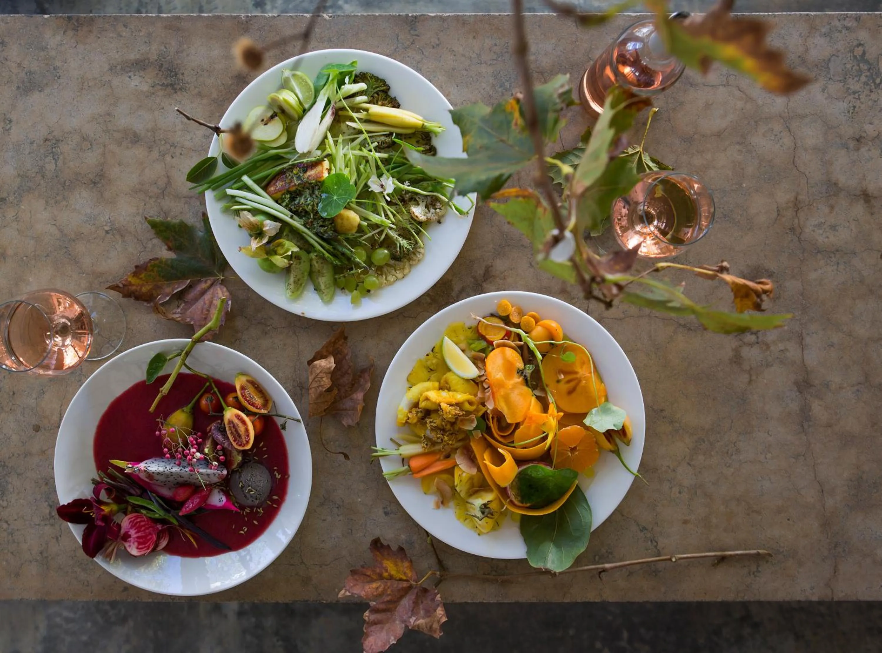 Food and drinks in Babylonstoren