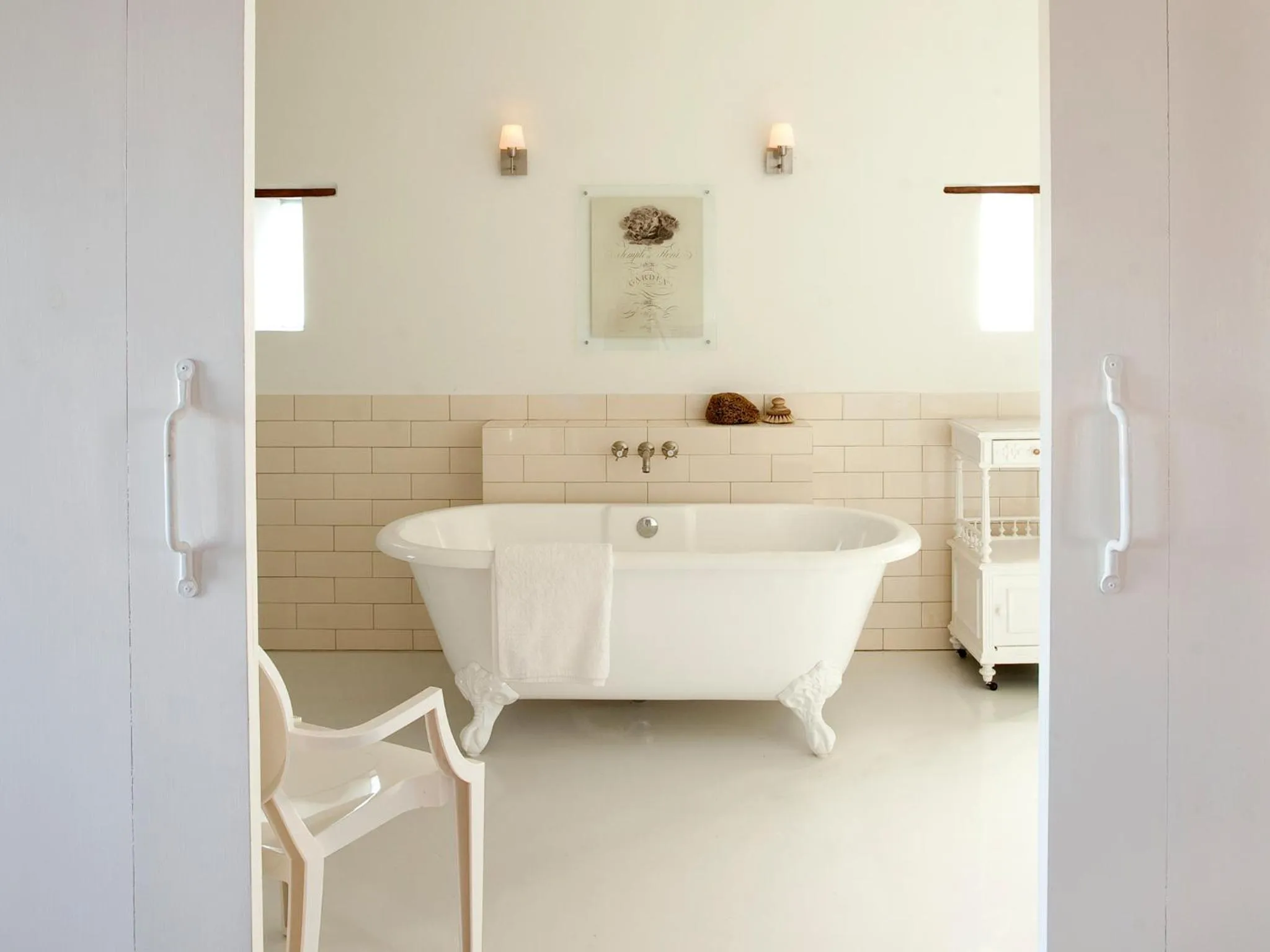 Bathroom in Babylonstoren