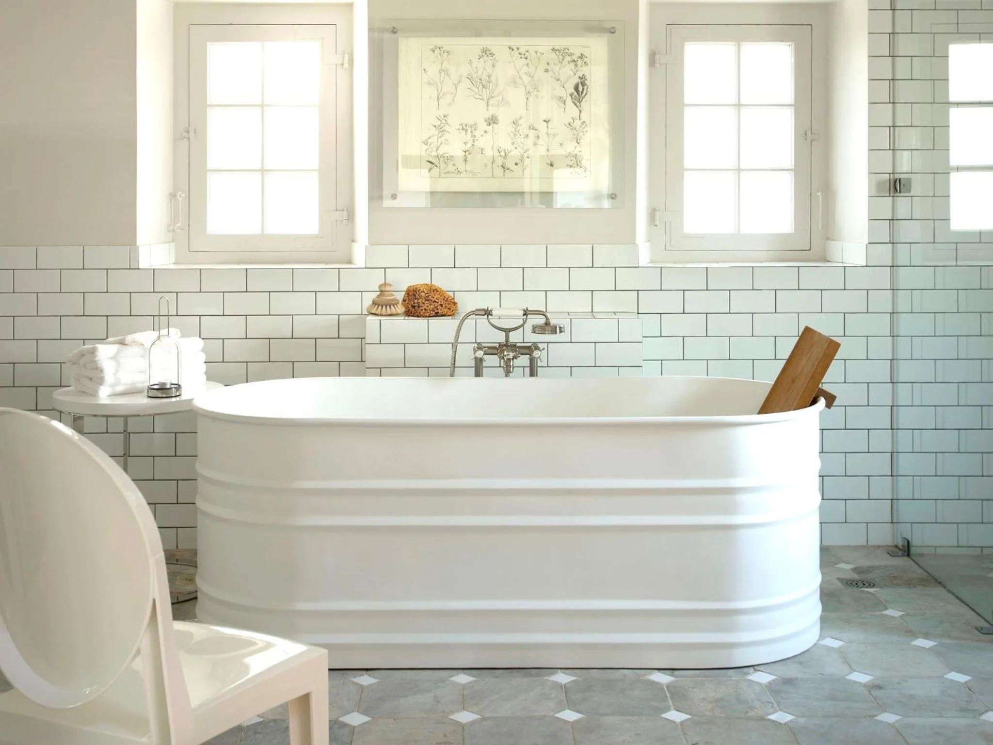 Bathroom in Babylonstoren