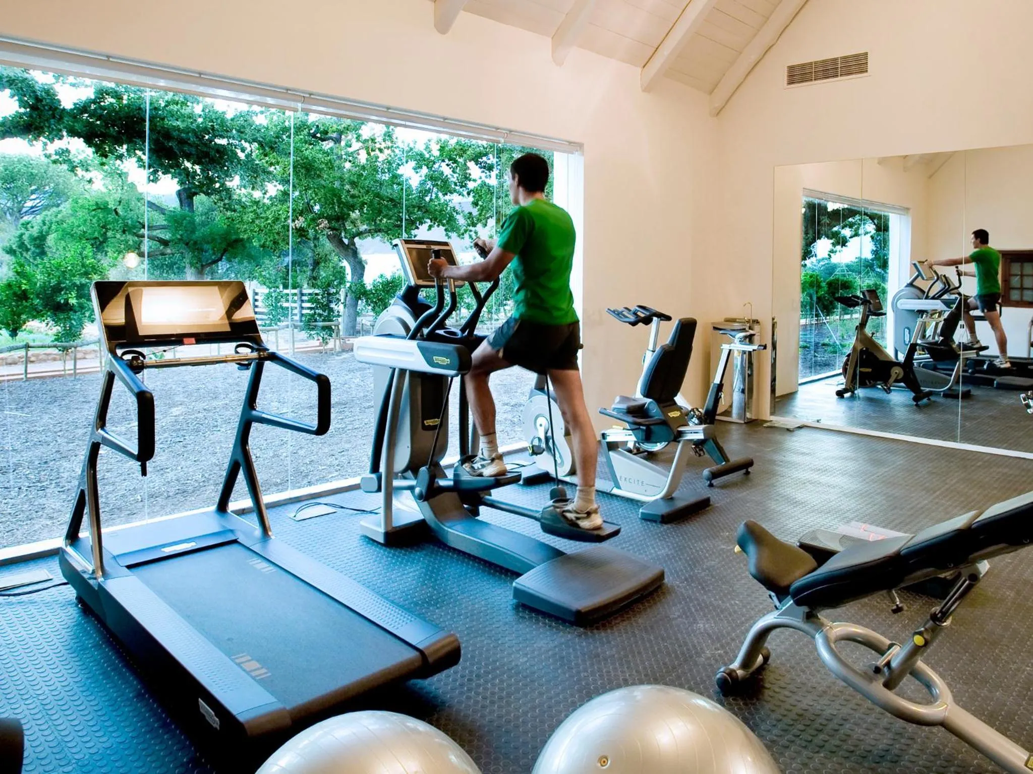Fitness centre/facilities in Babylonstoren
