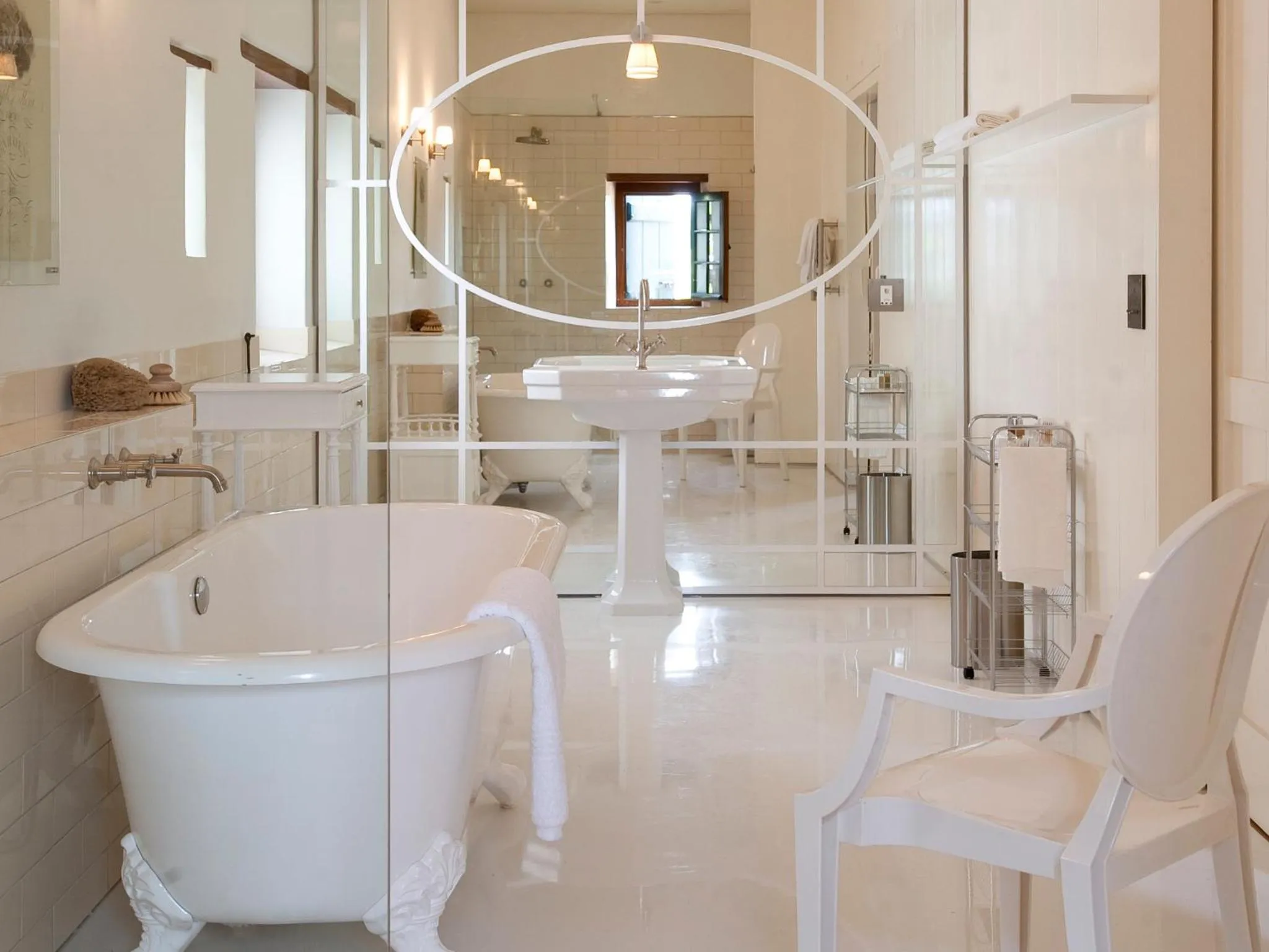 Bathroom in Babylonstoren