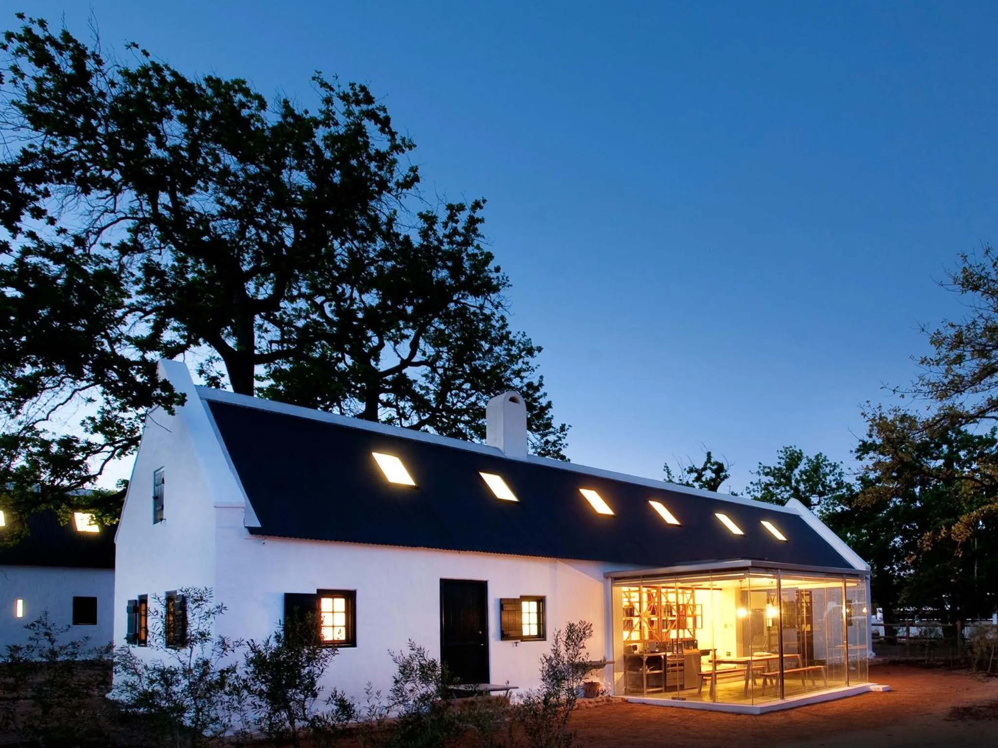 Garden view in Babylonstoren