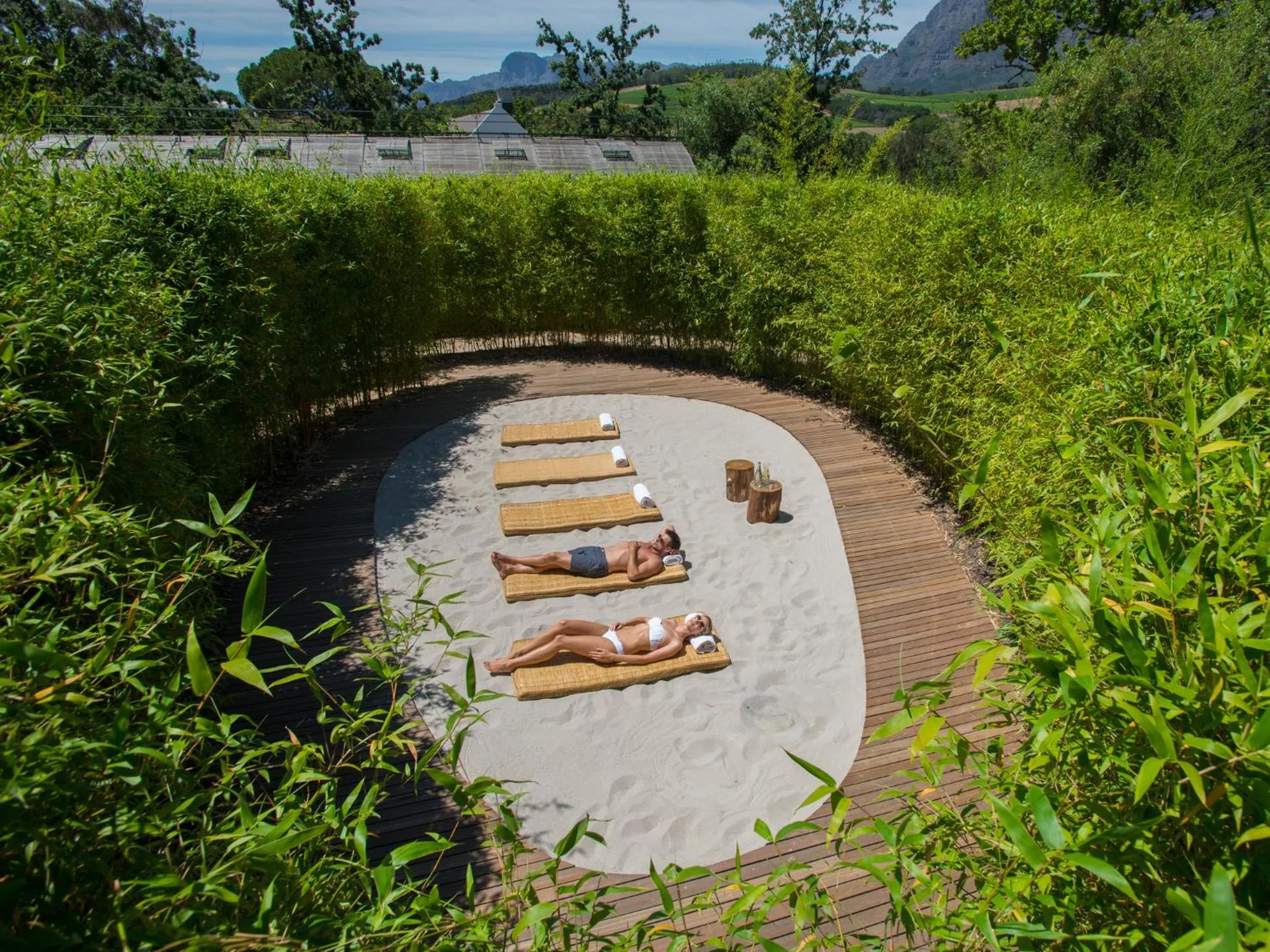 Beach in Babylonstoren