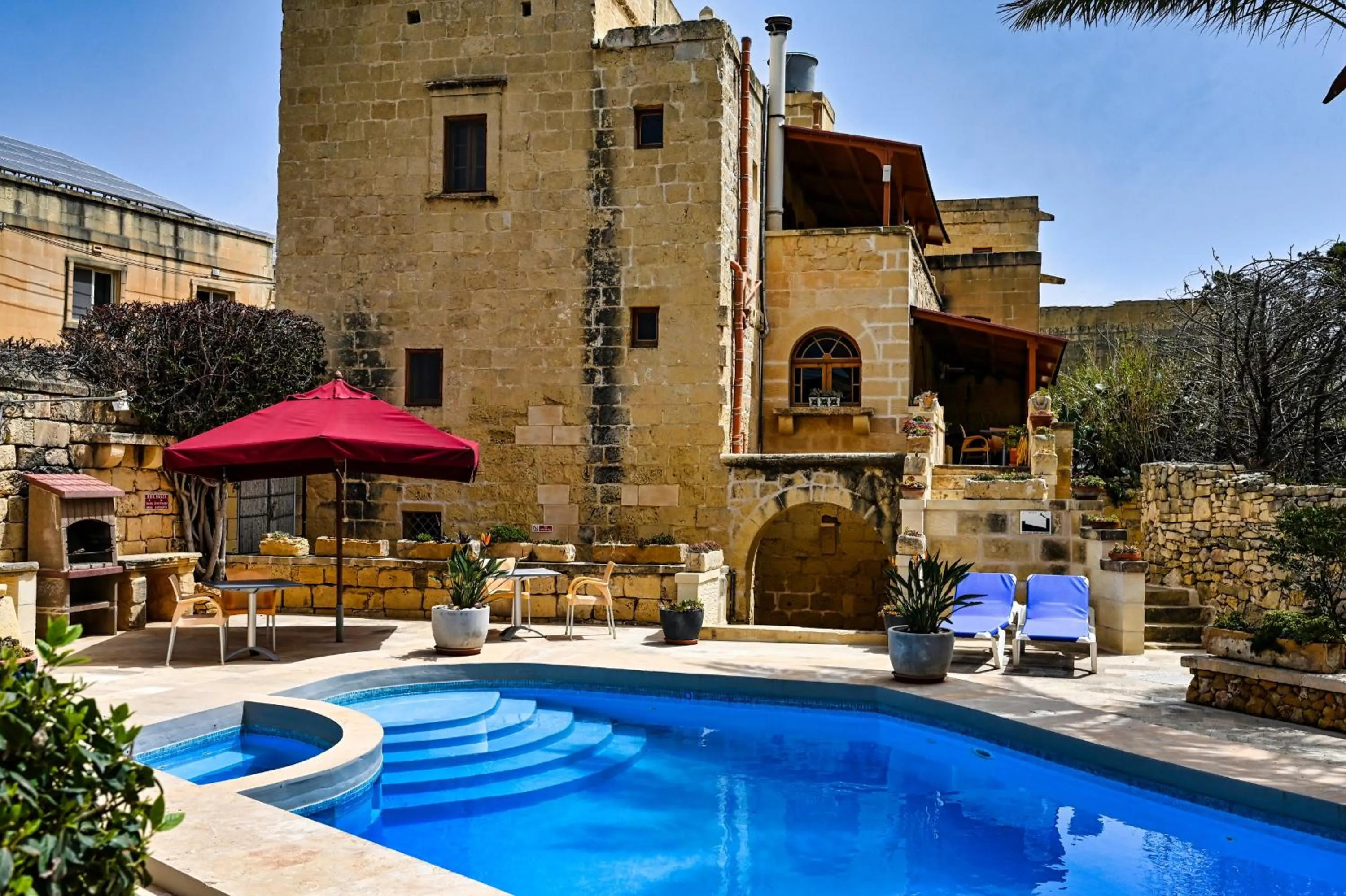 Property building in Maria's B&B