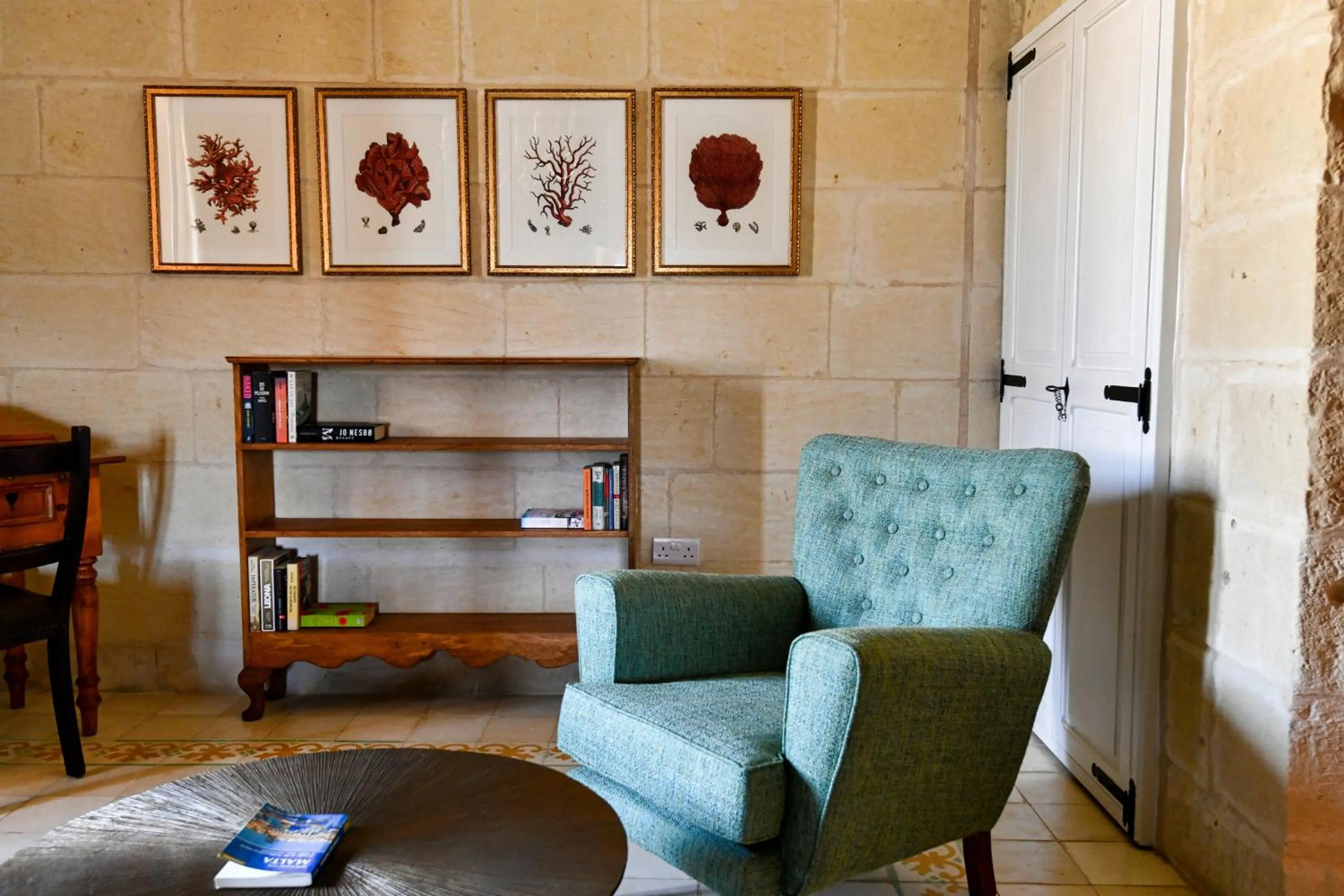 Seating area in Maria's B&B