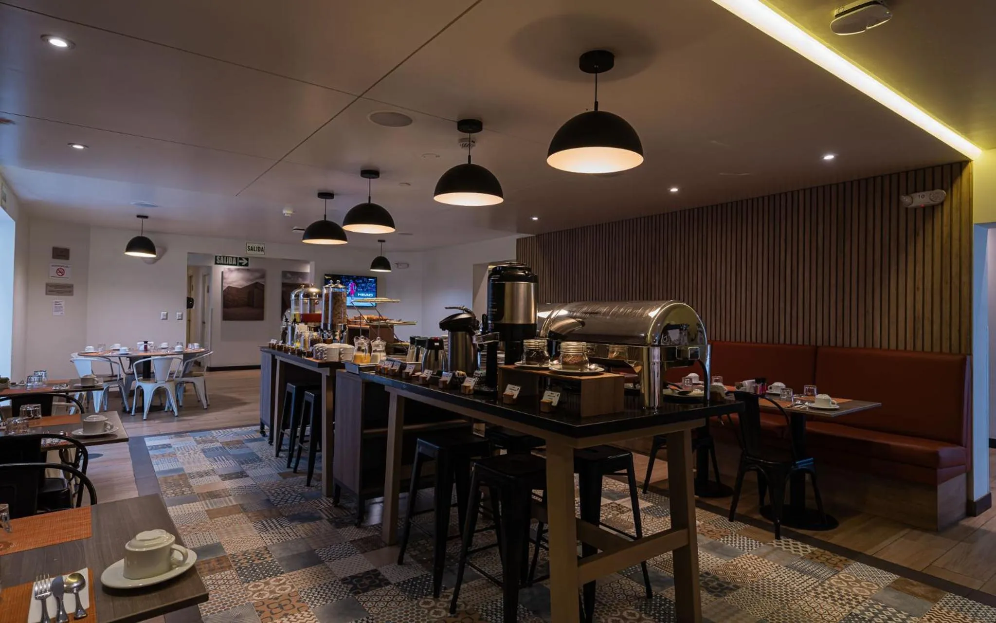 Buffet breakfast in Casa Andina Standard Trujillo Plaza