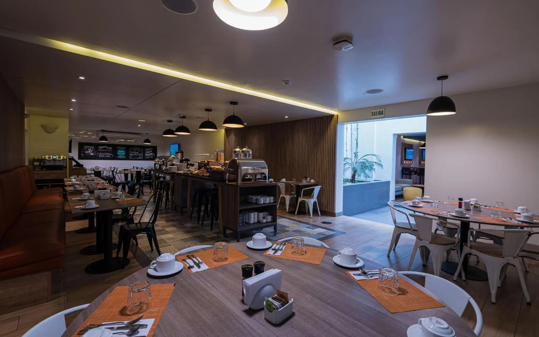 Buffet breakfast in Casa Andina Standard Trujillo Plaza