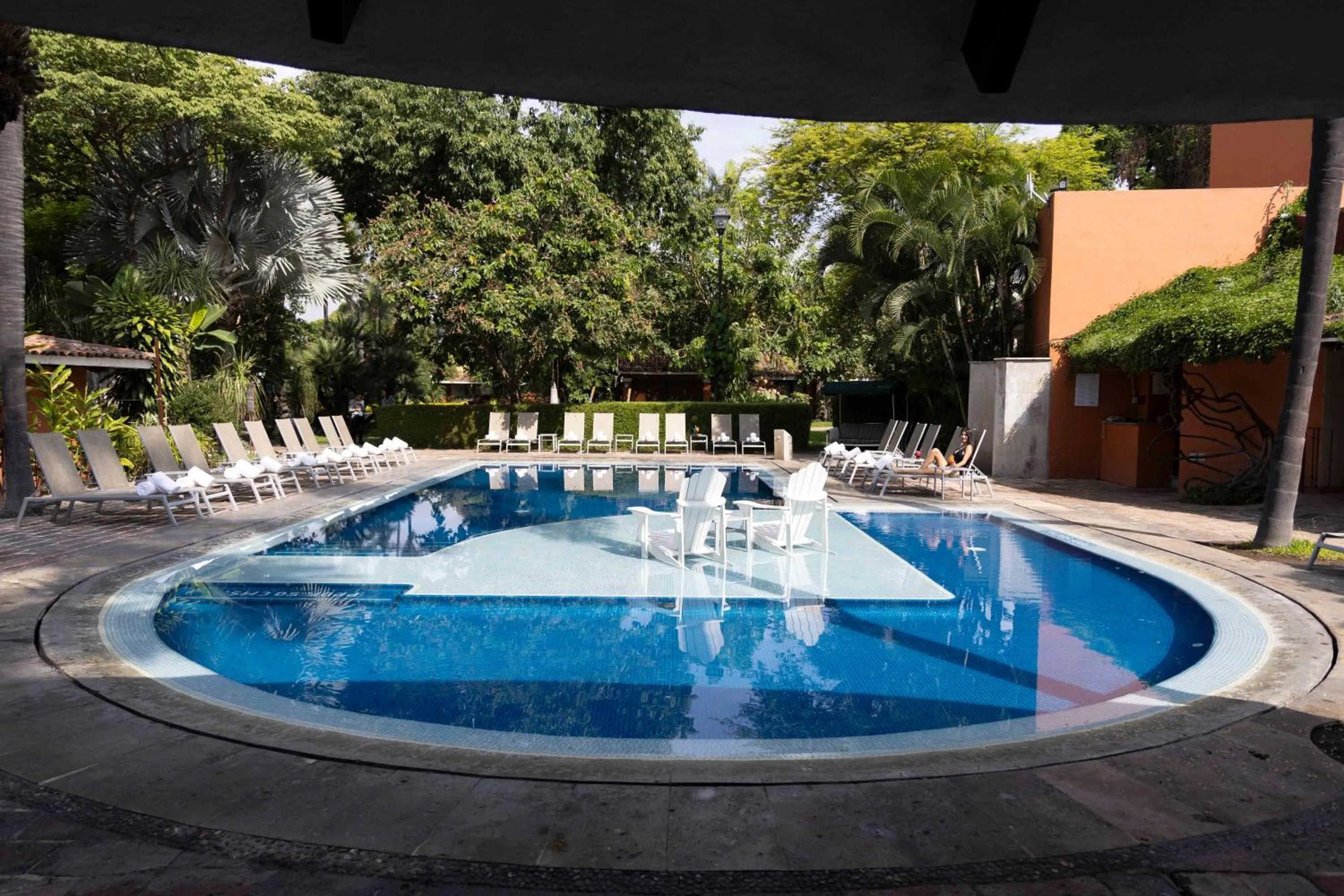 Pool view in Hosteria Las Quintas Hotel Restaurante Bar