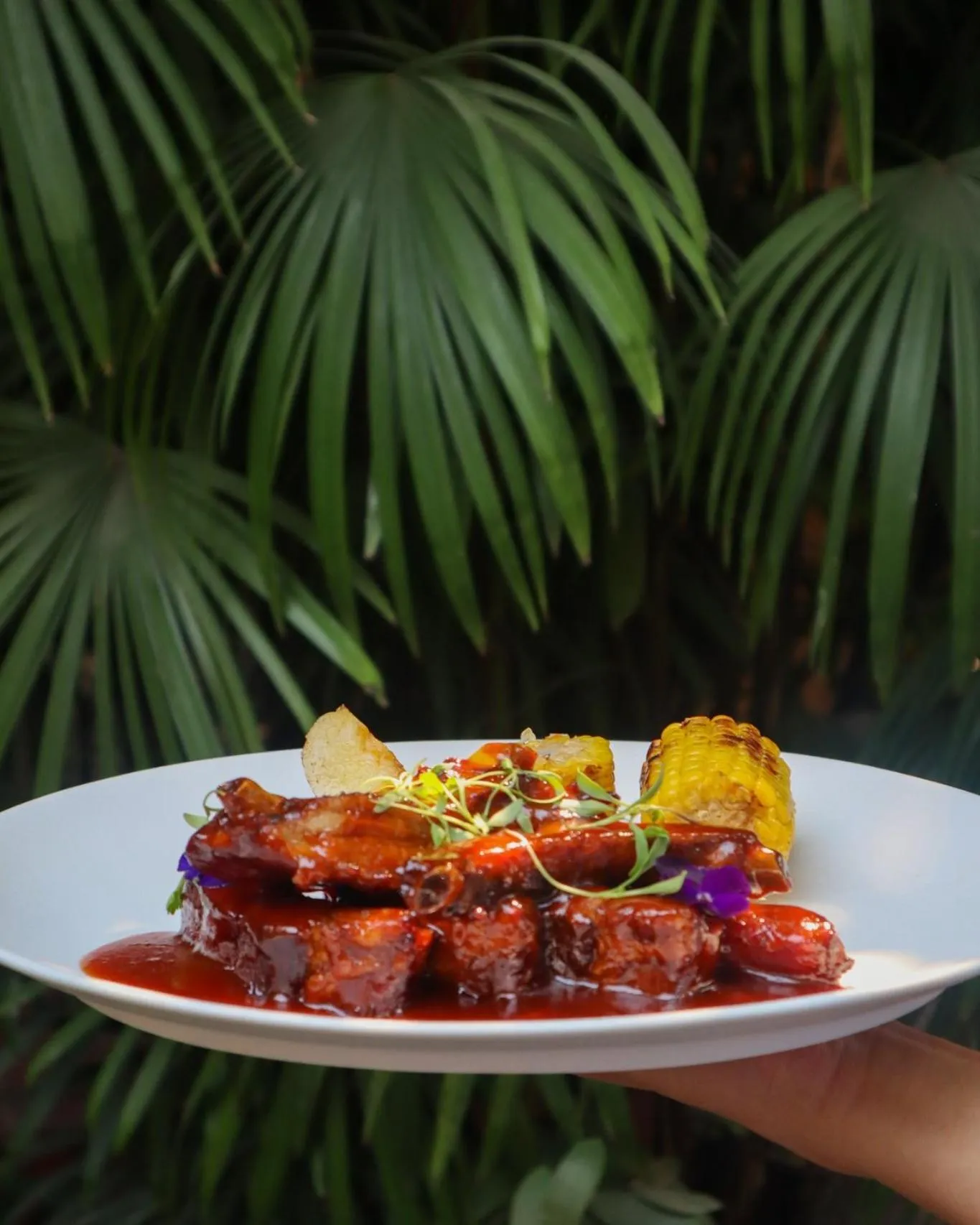 Restaurant/places to eat in Hosteria Las Quintas Hotel Restaurante Bar