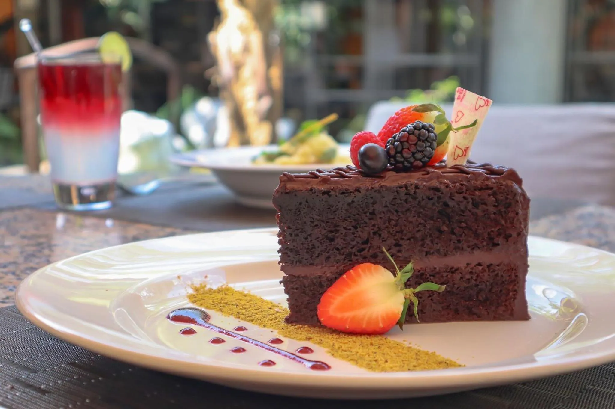 Restaurant/places to eat in Hosteria Las Quintas Hotel Restaurante Bar