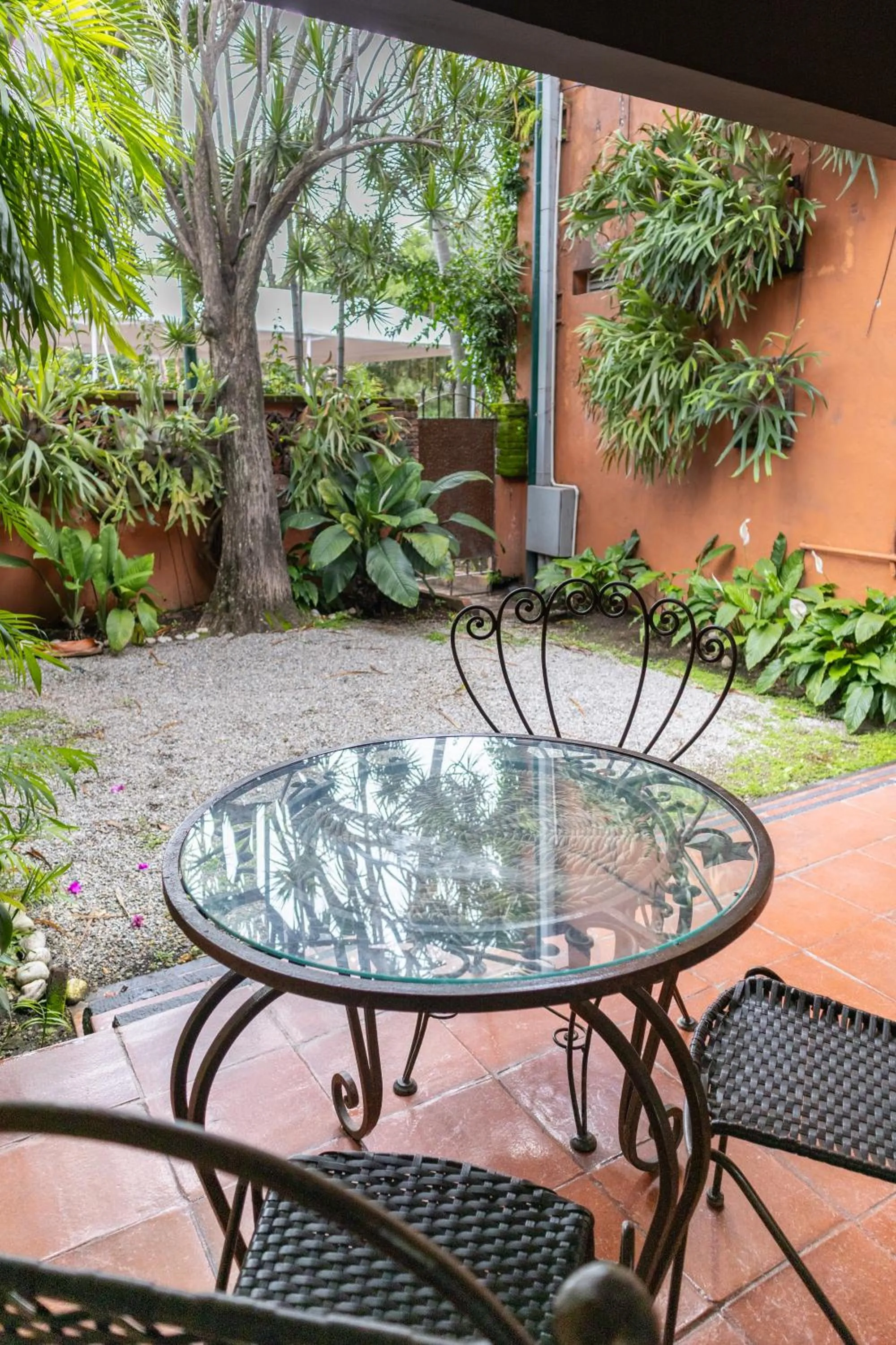 Patio in Hosteria Las Quintas Hotel Restaurante Bar