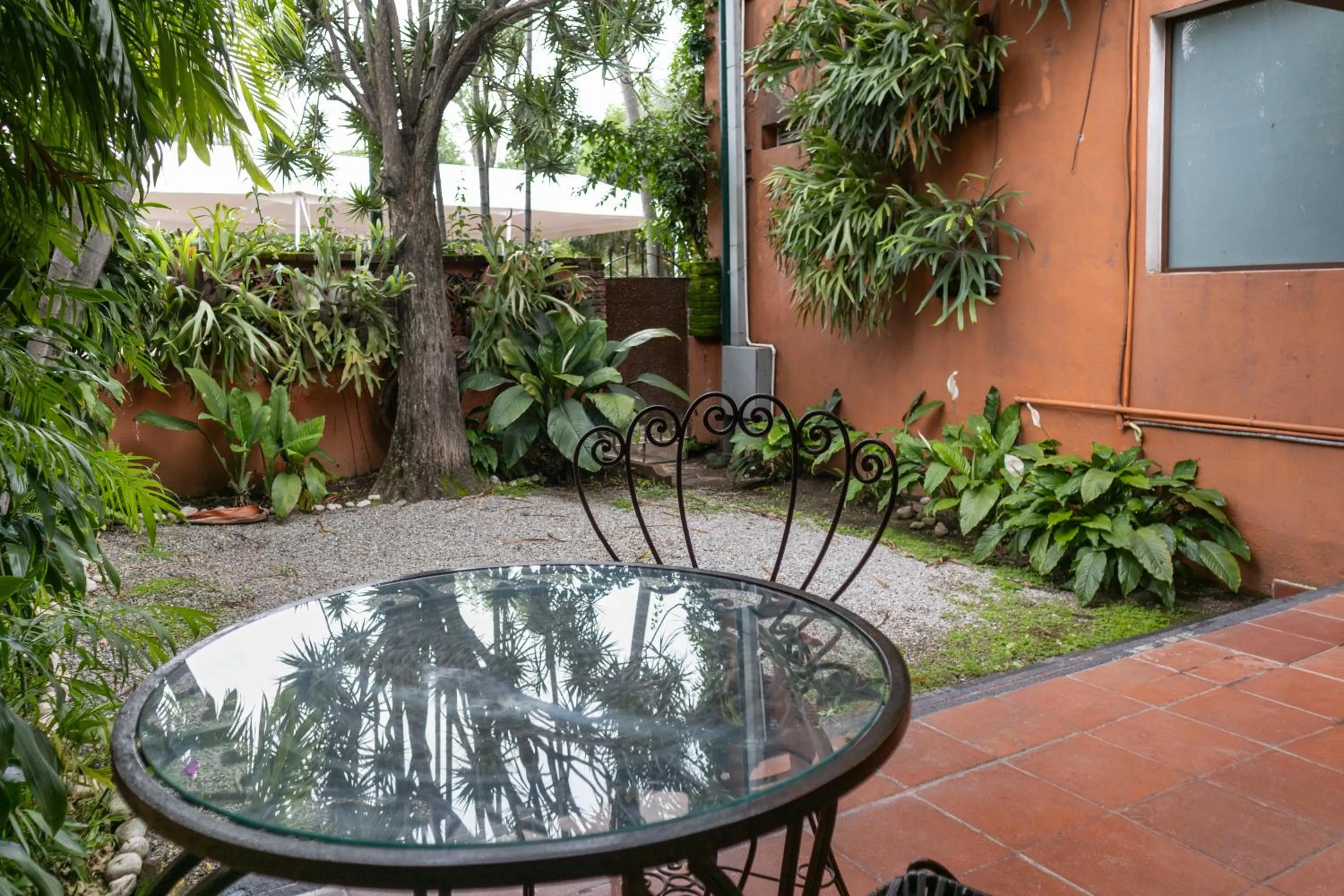 Balcony/Terrace in Hosteria Las Quintas Hotel Restaurante Bar