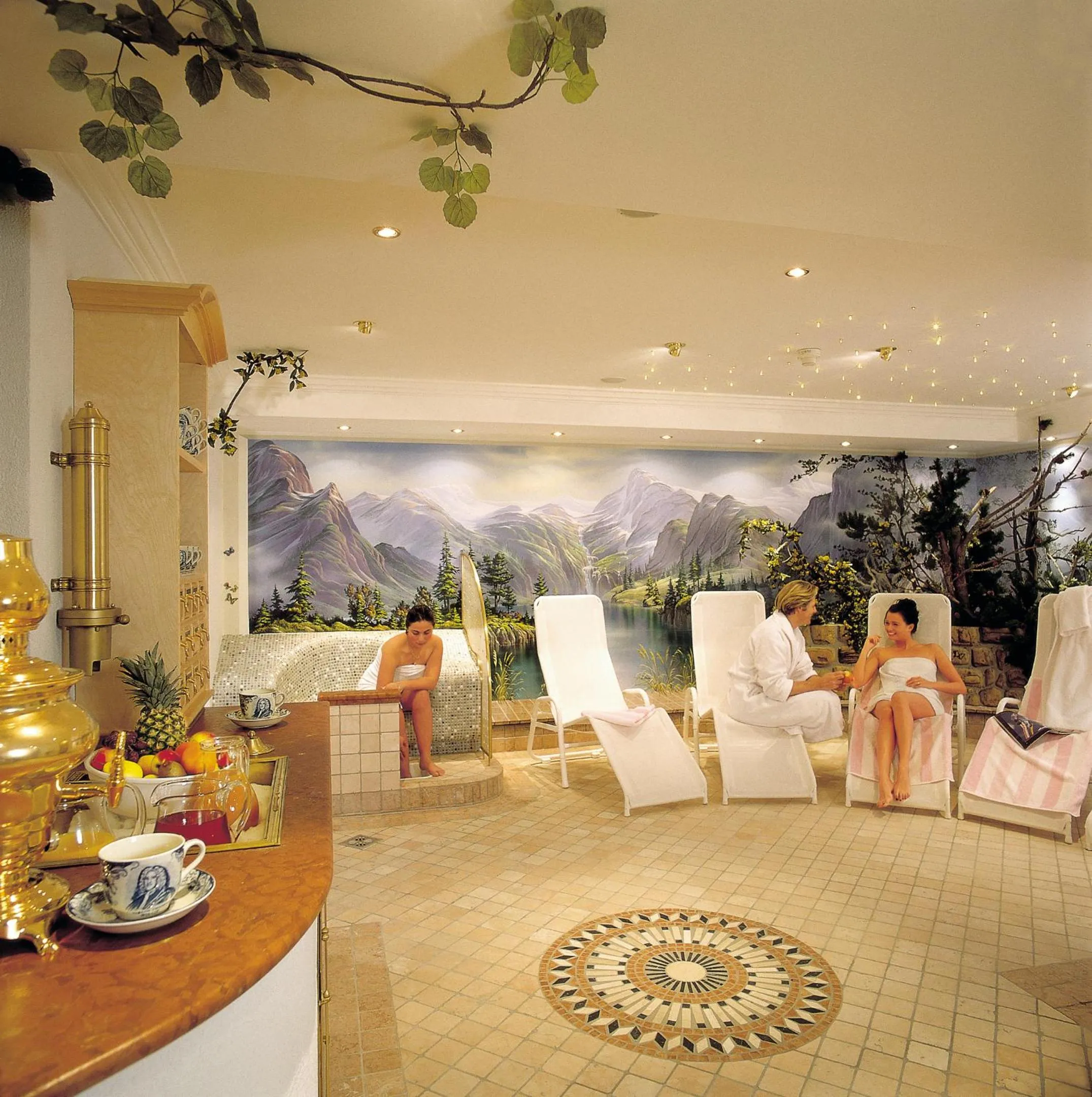 Spa and wellness centre/facilities in Hotel Verwall