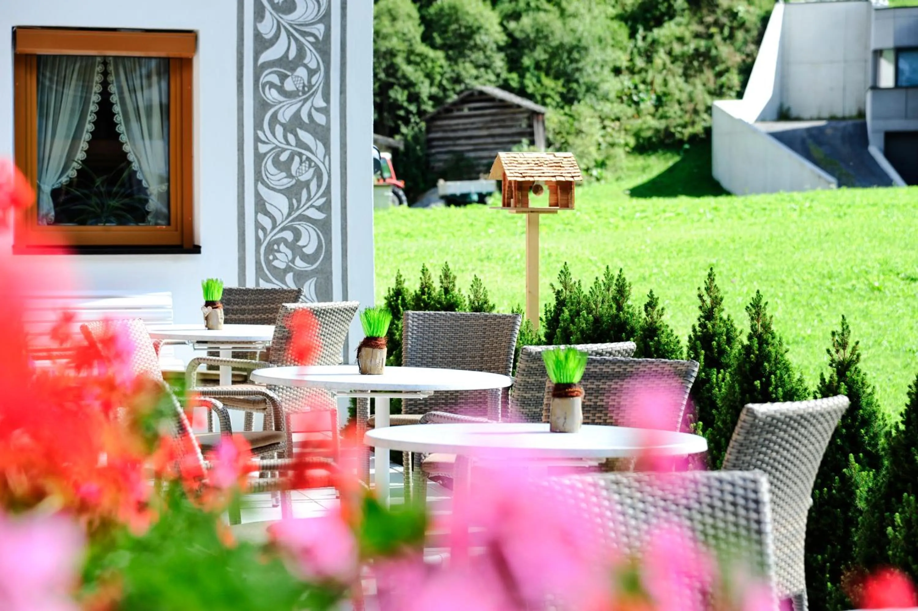 Decorative detail in Hotel Verwall