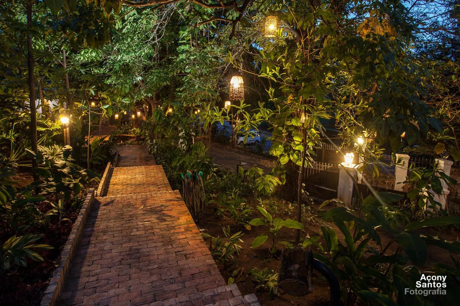 Garden in Hotel de Lençois