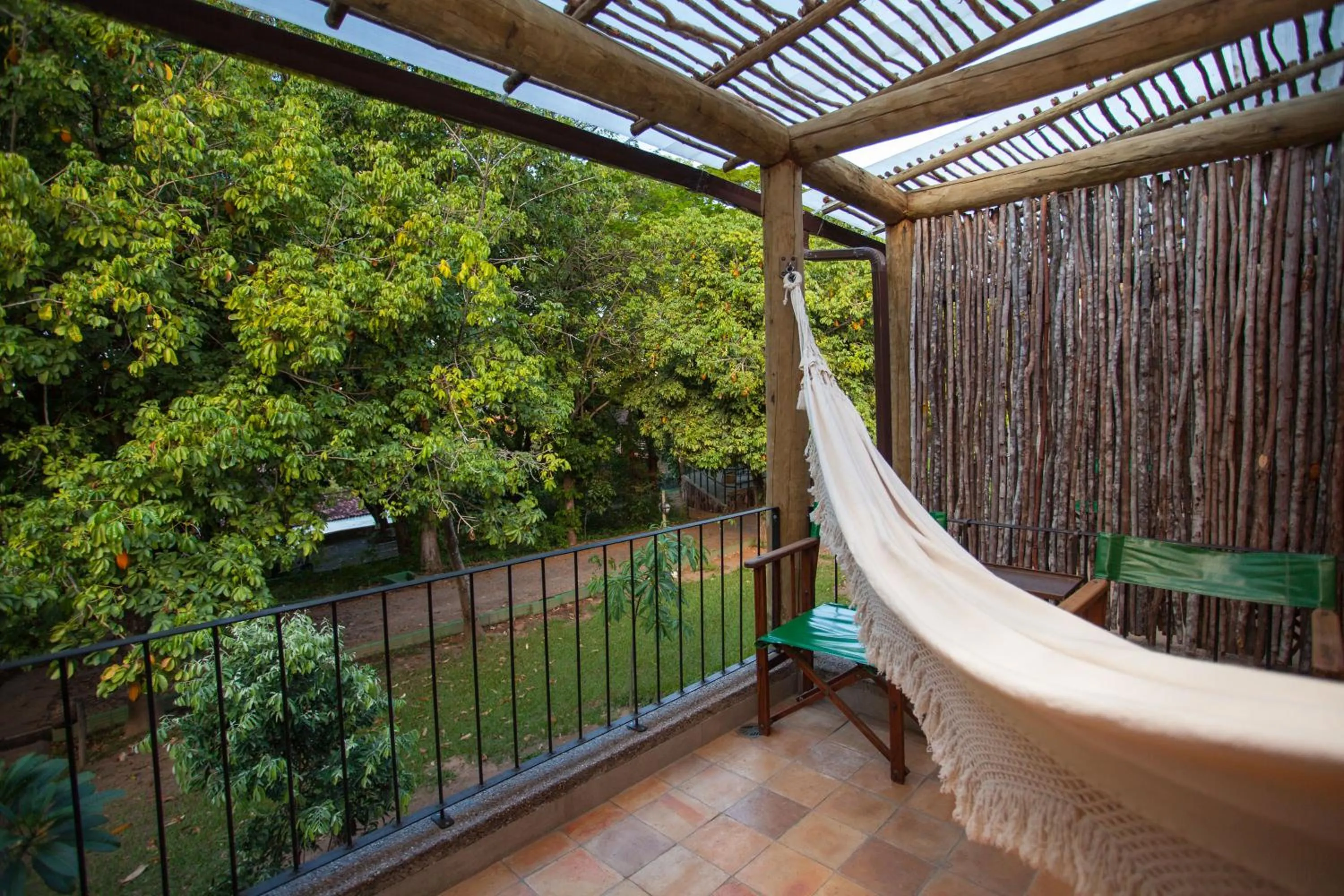 Balcony/Terrace in Hotel de Lençois