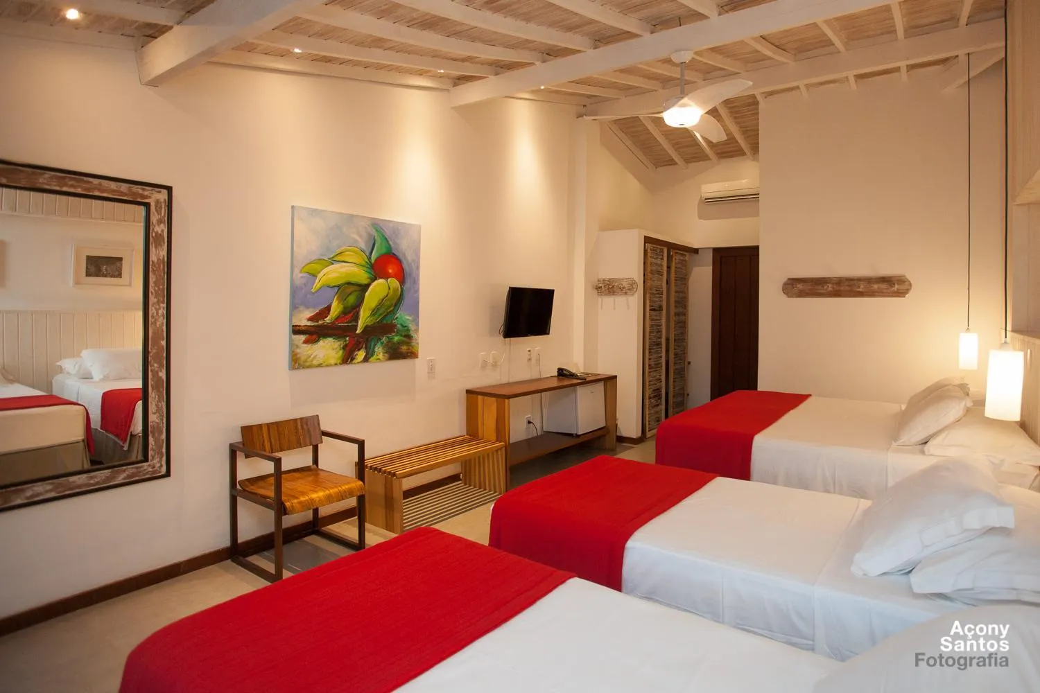 Bed in Hotel de Lençois