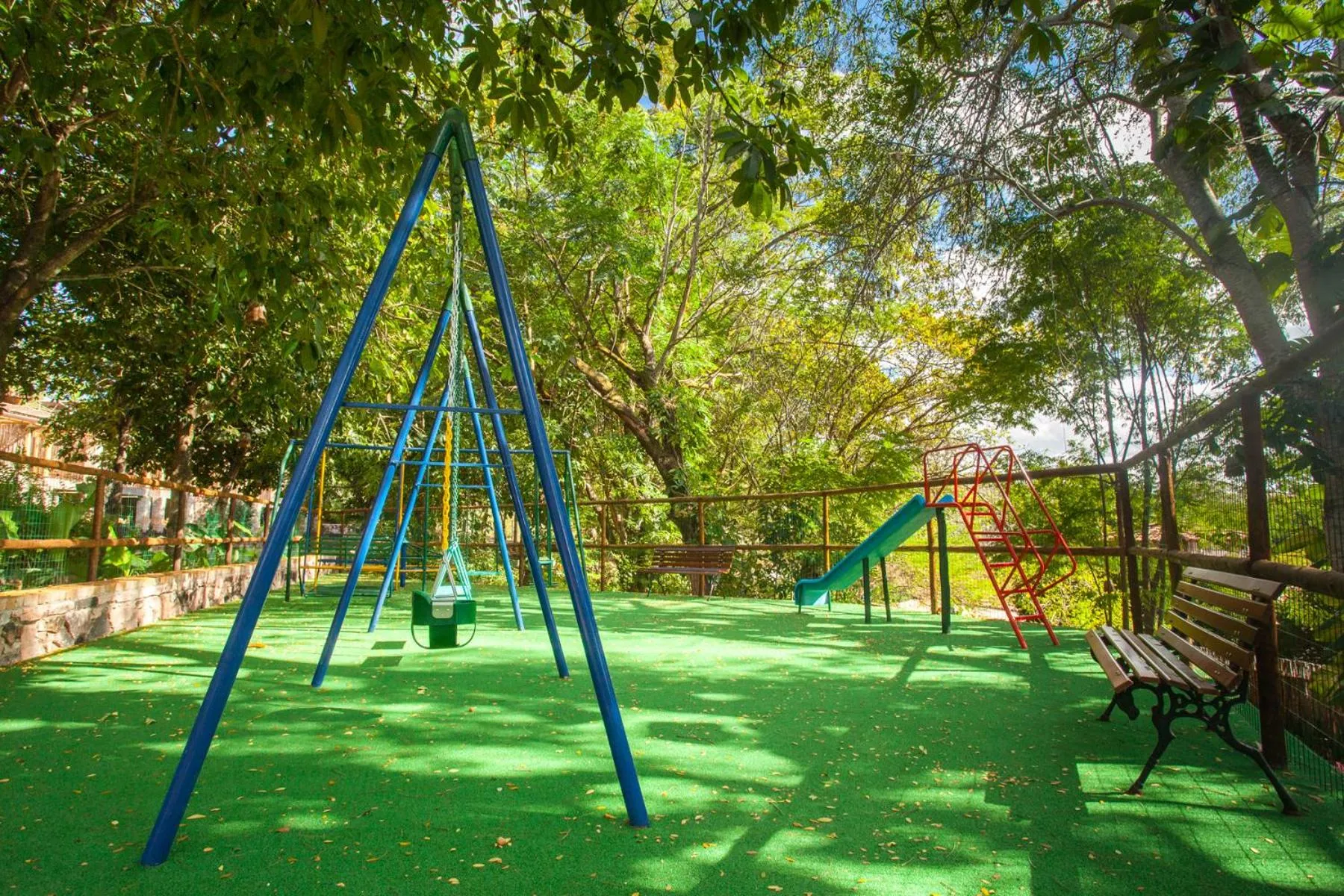 Children play ground in Hotel de Lençois