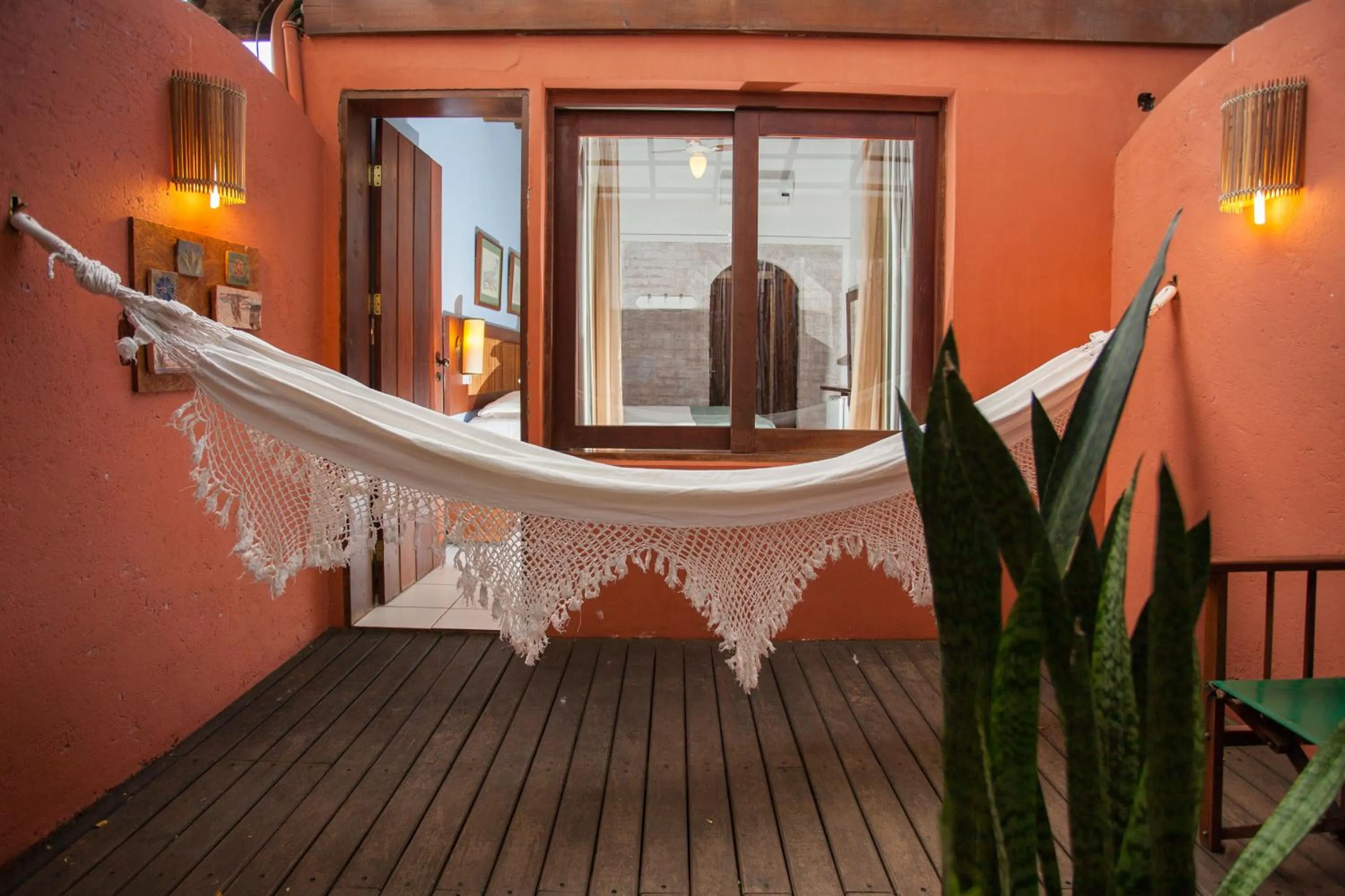 Patio in Hotel de Lençois