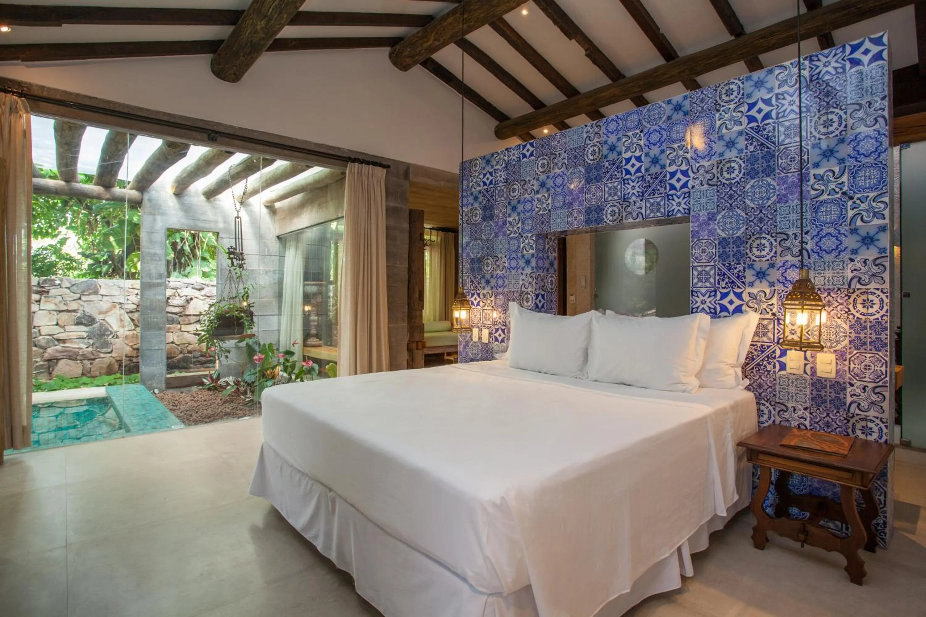 Bedroom, Bed in Hotel de Lençois