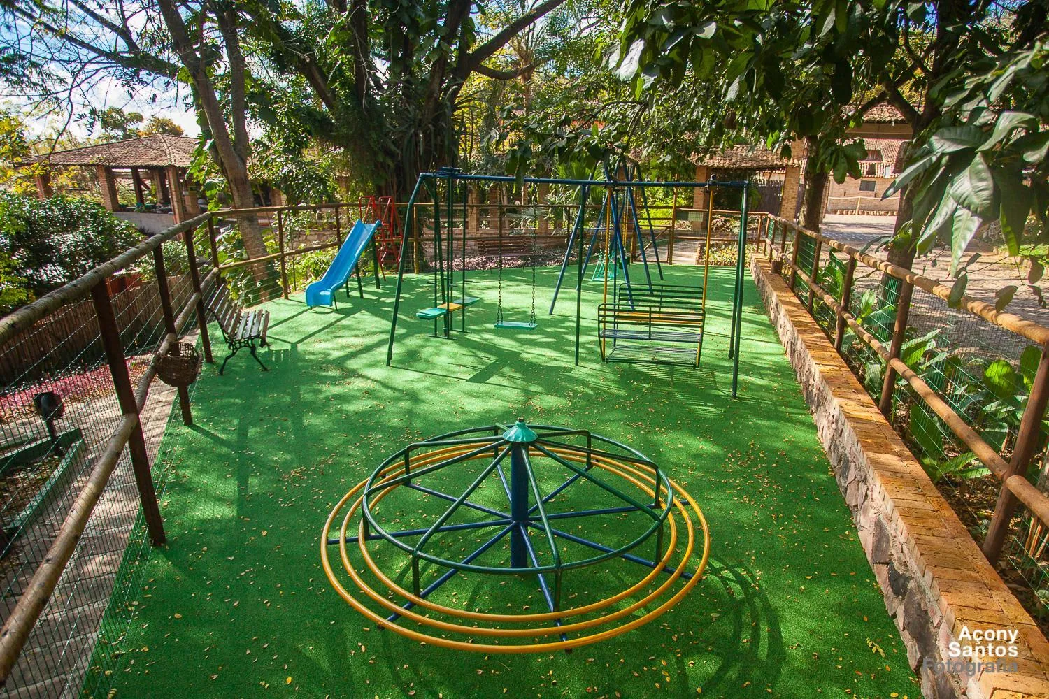 Children play ground in Hotel de Lençois