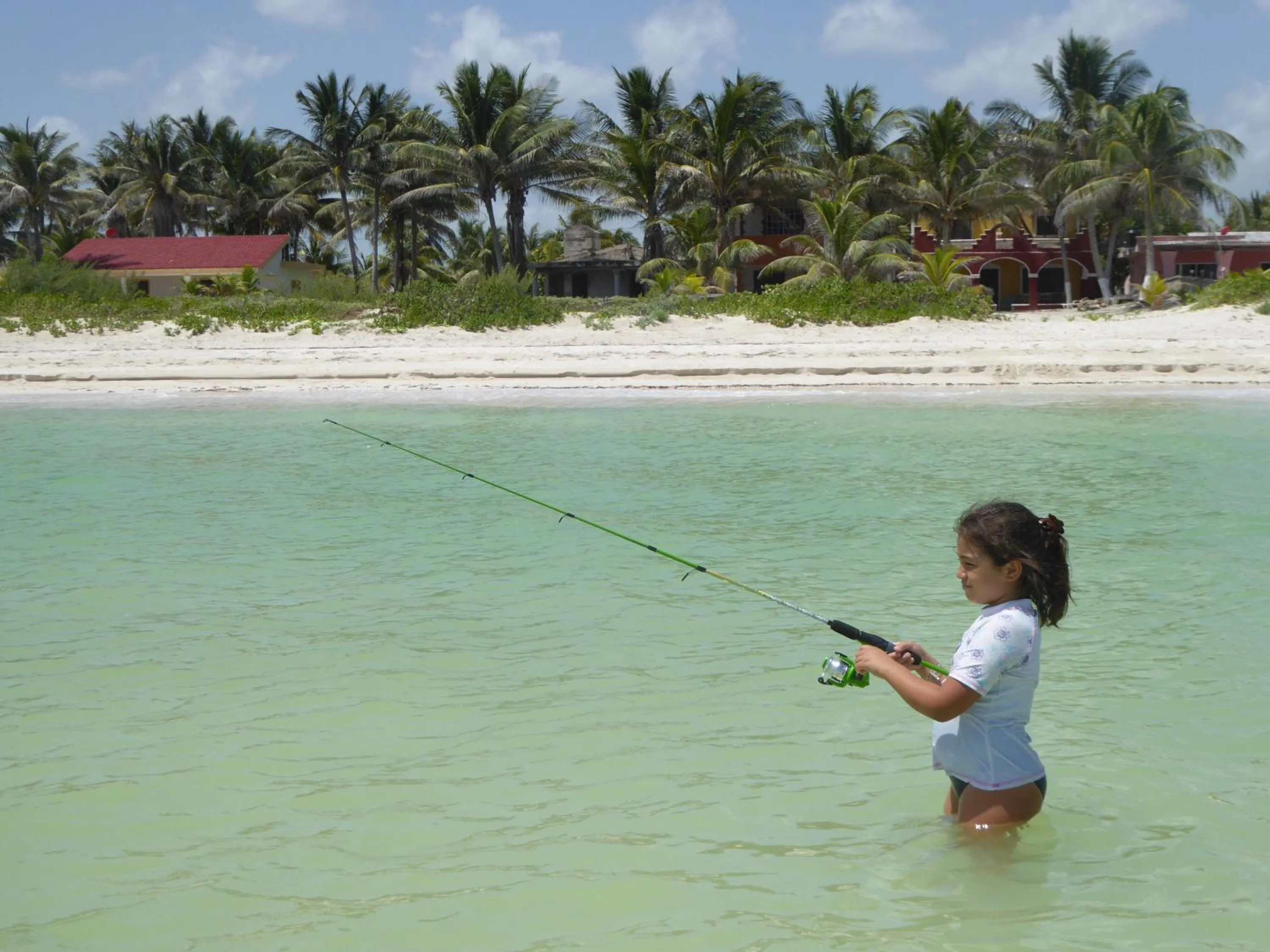 Fishing in Hacienda Antigua Villa, 50m from sandy Beach