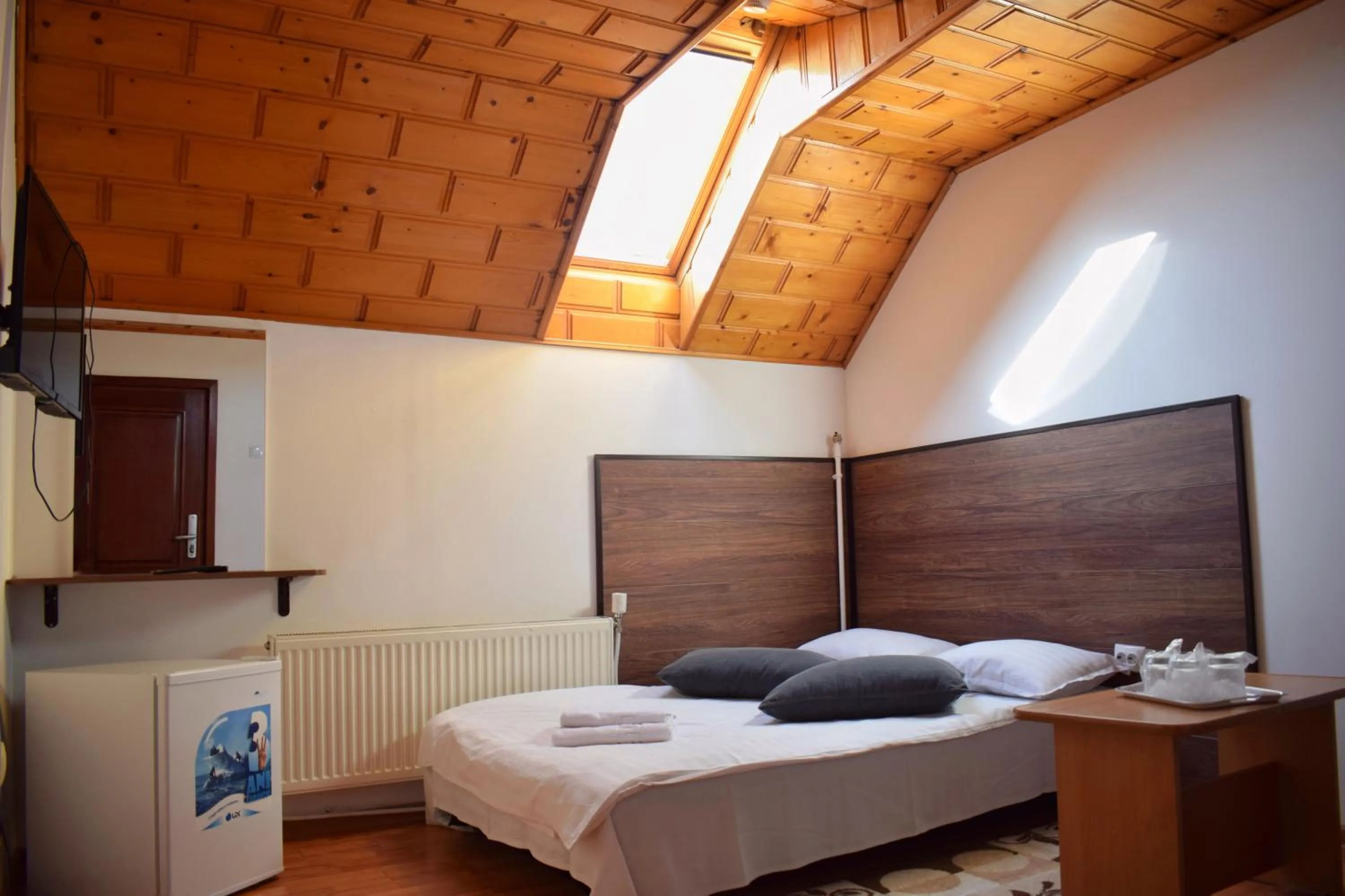 Bed in Hotel Simeria