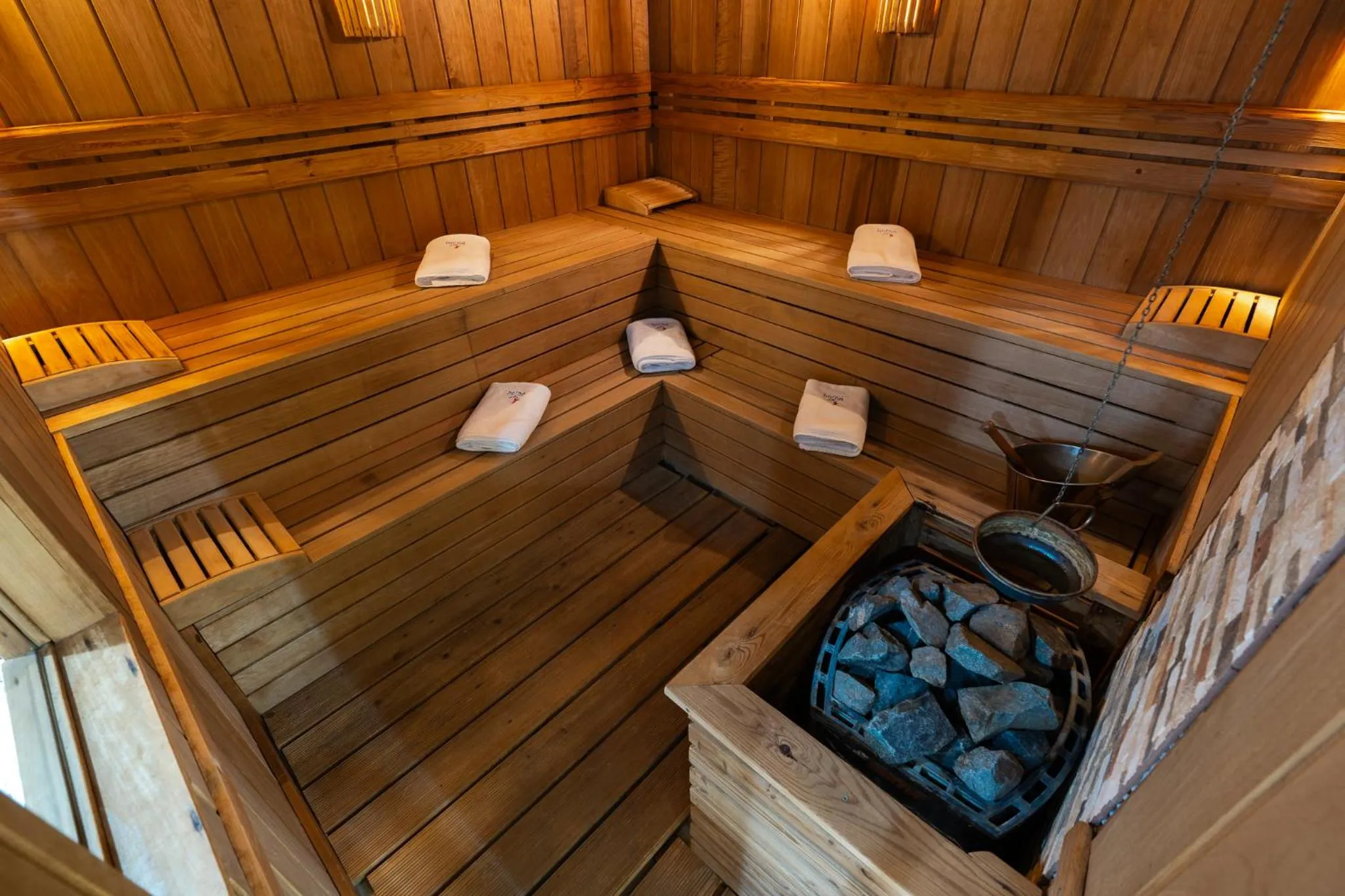 Sauna in Hotel Dorna