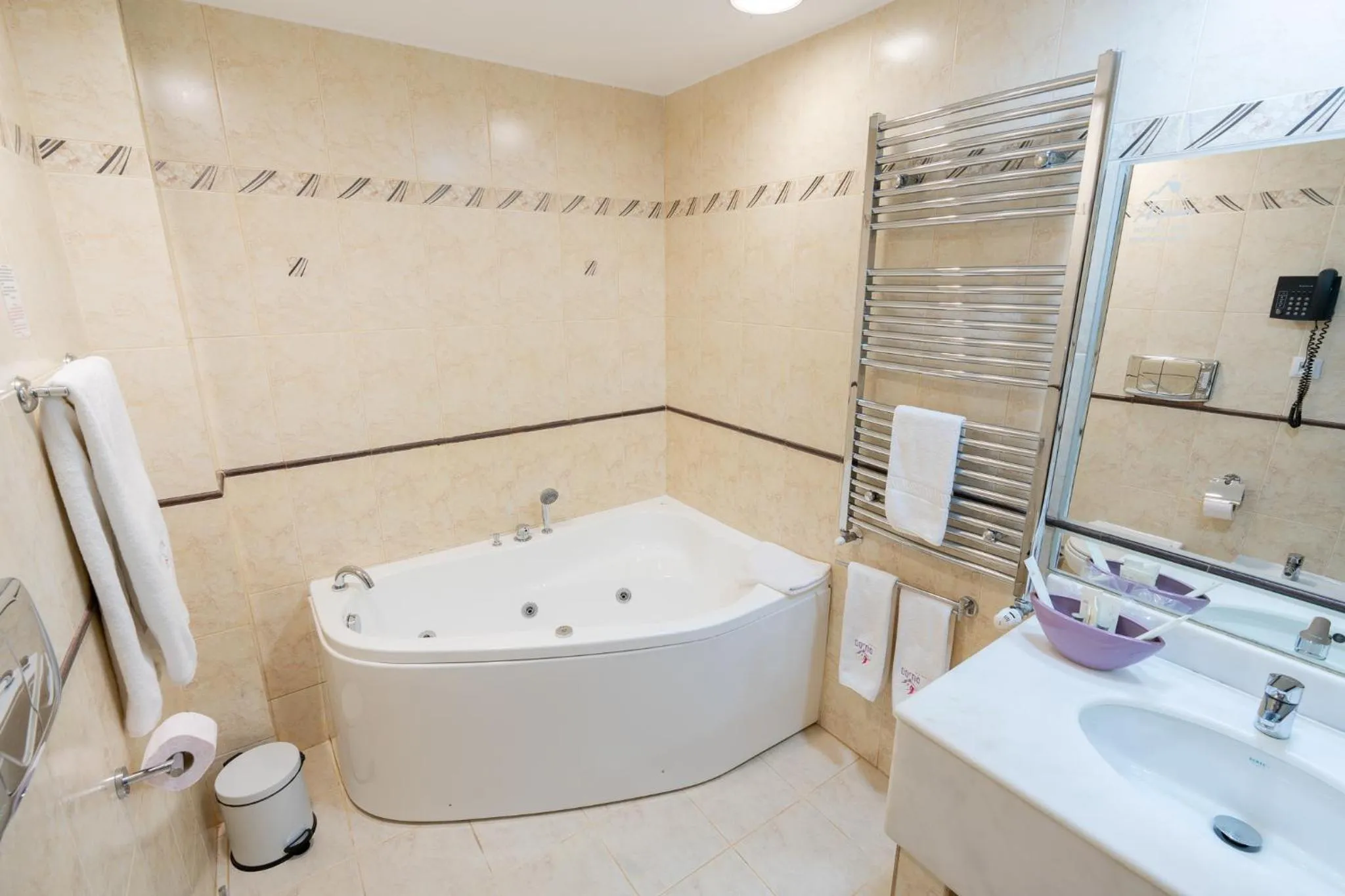 Bathroom in Hotel Dorna