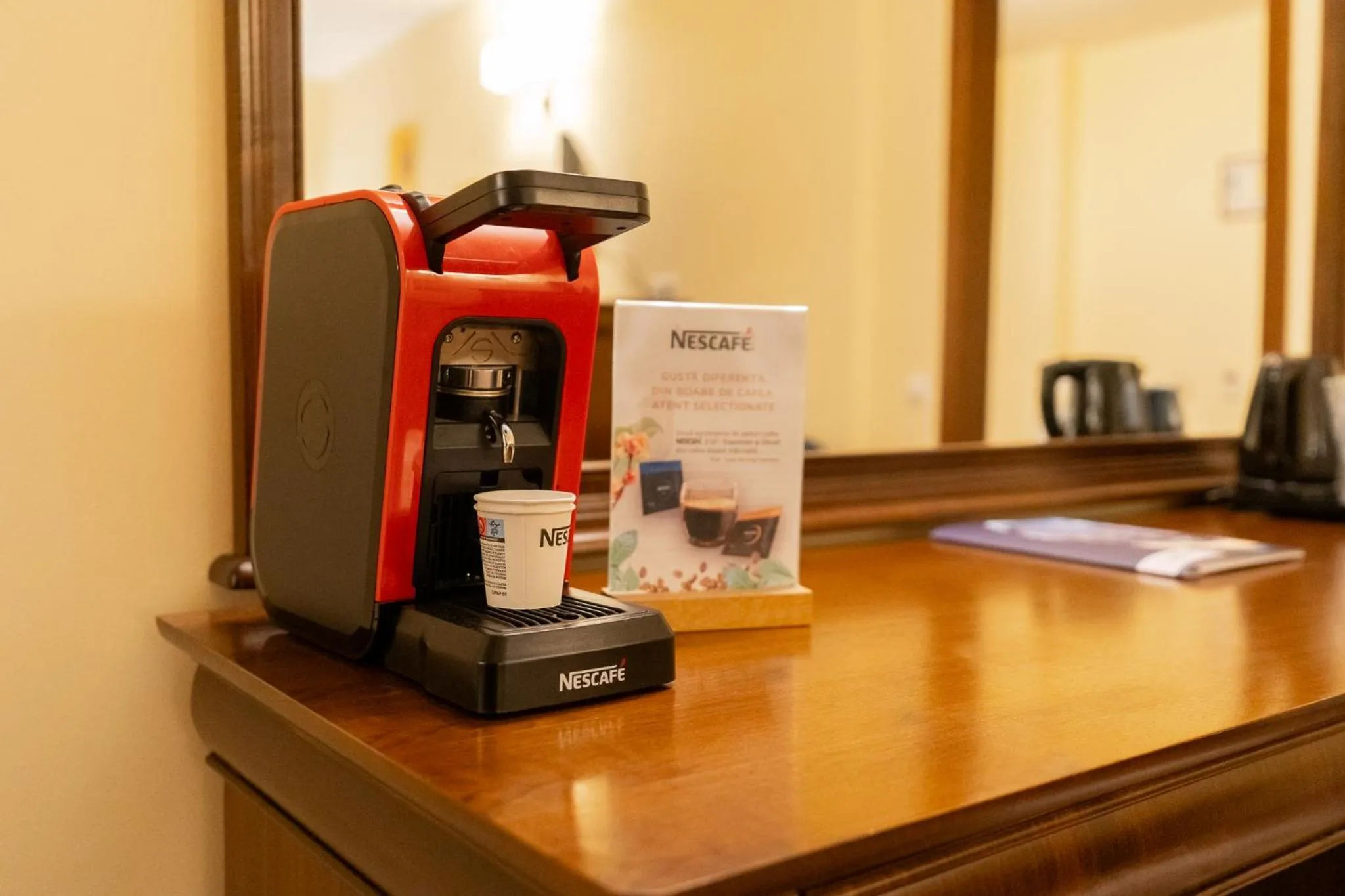 Coffee/tea facilities in Hotel Dorna
