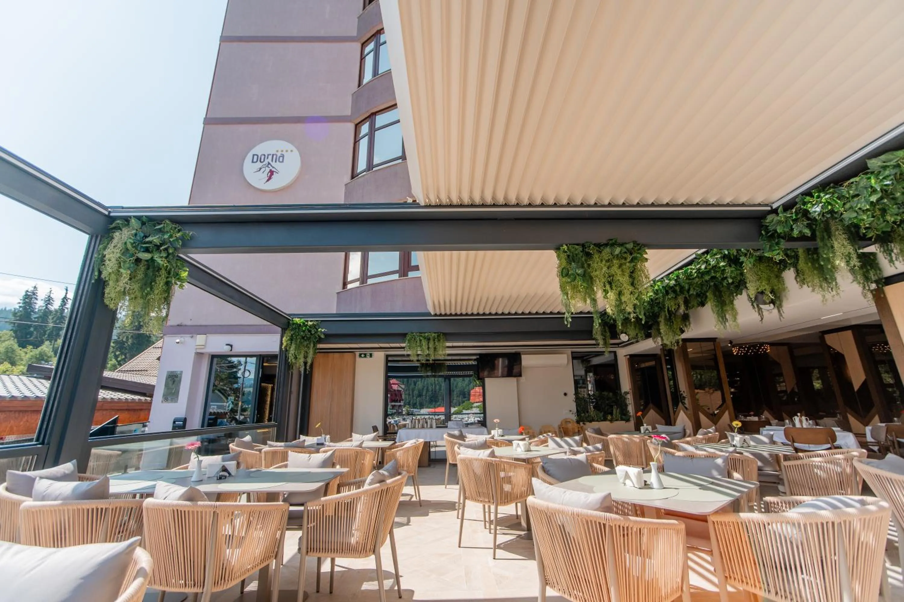 Balcony/Terrace in Hotel Dorna