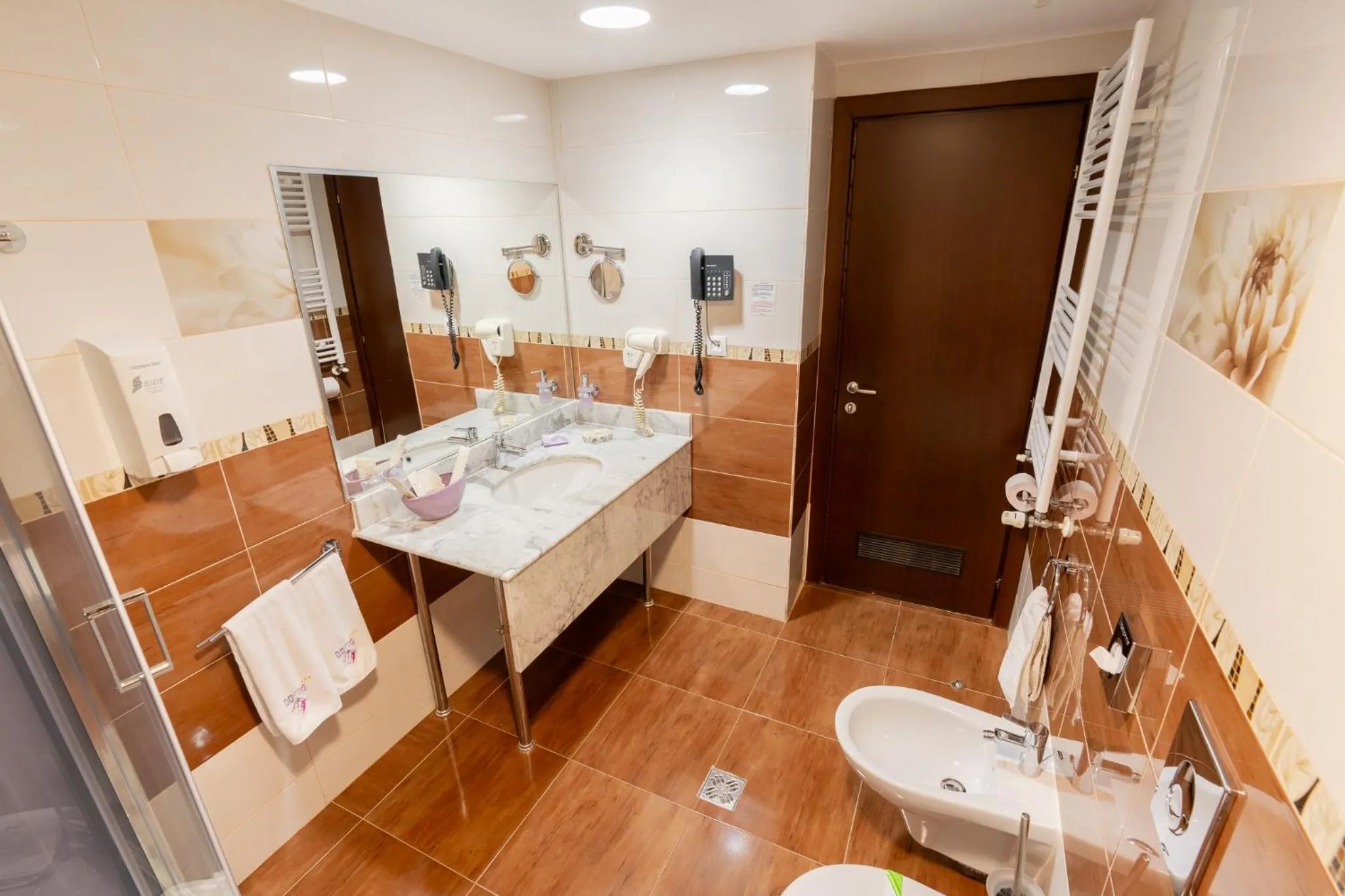 Bathroom in Hotel Dorna