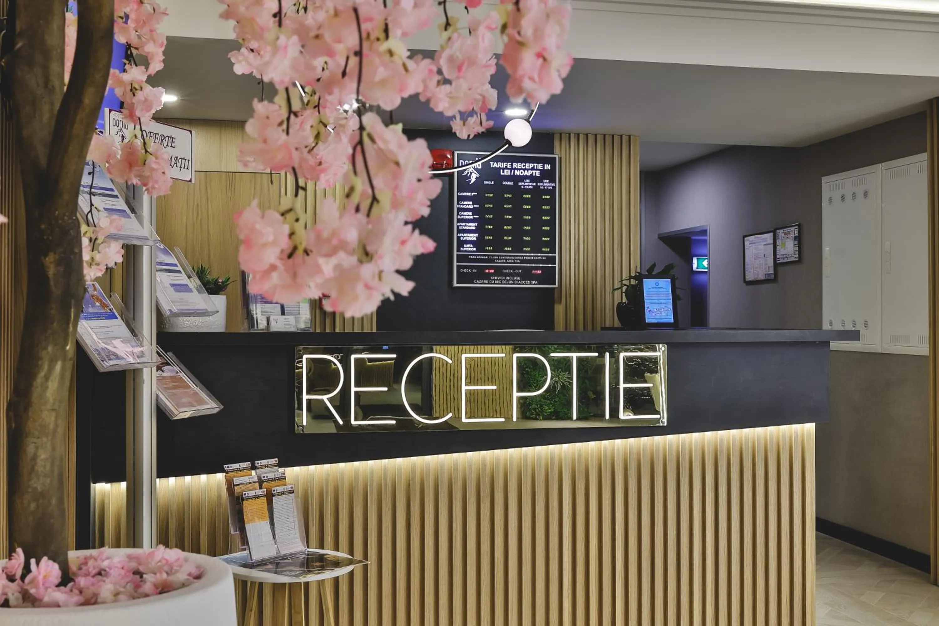 Lobby or reception in Hotel Dorna