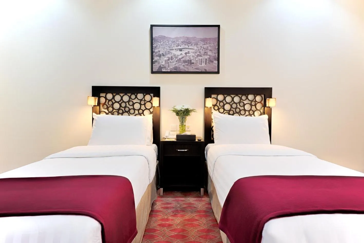 Bed in Al Joud Hotel Makkah