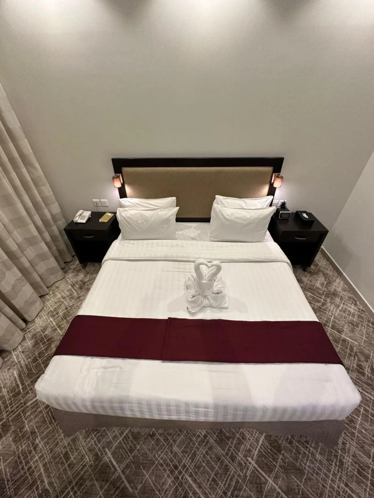 Bed in Al Joud Hotel Makkah