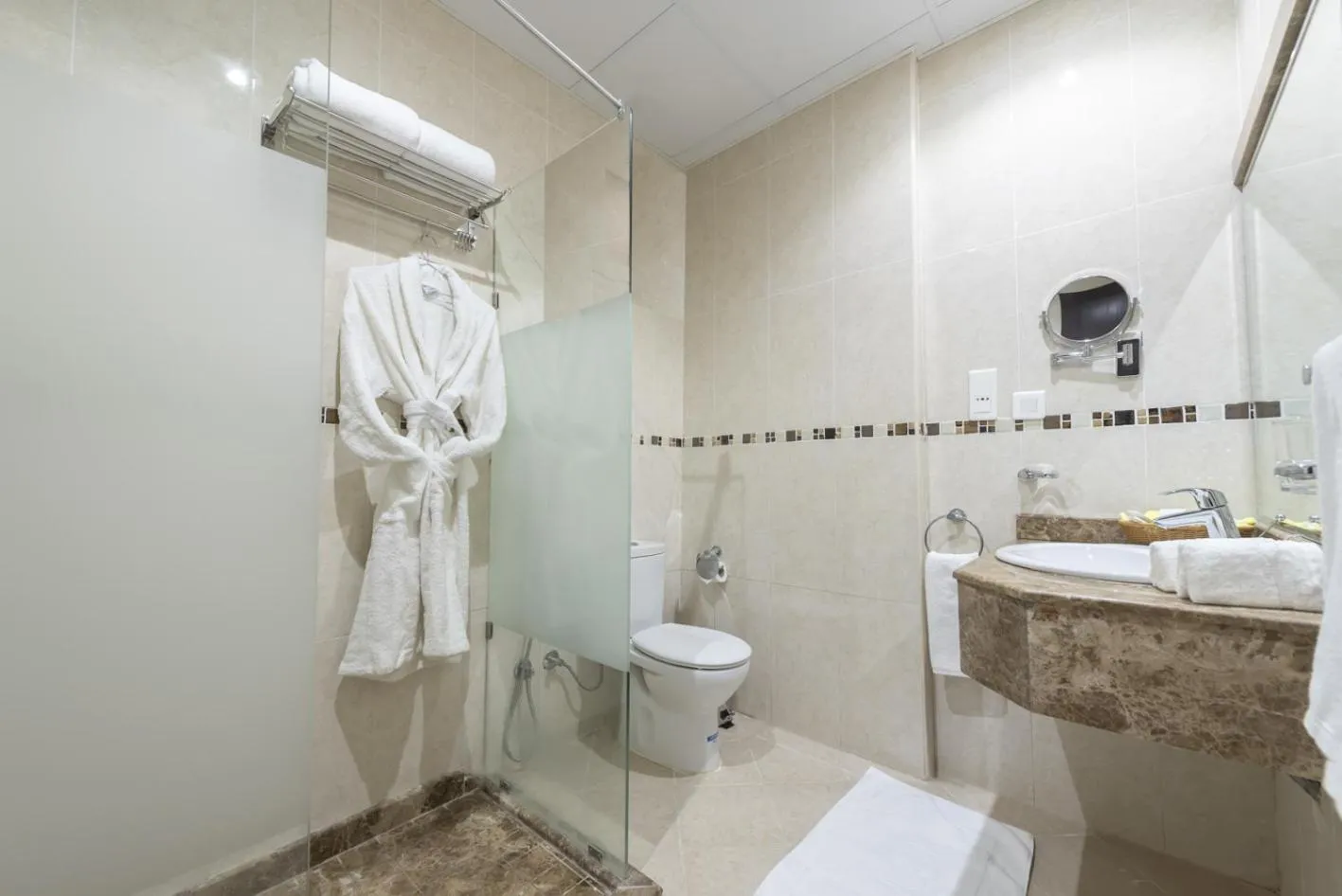 Shower in Al Joud Hotel Makkah