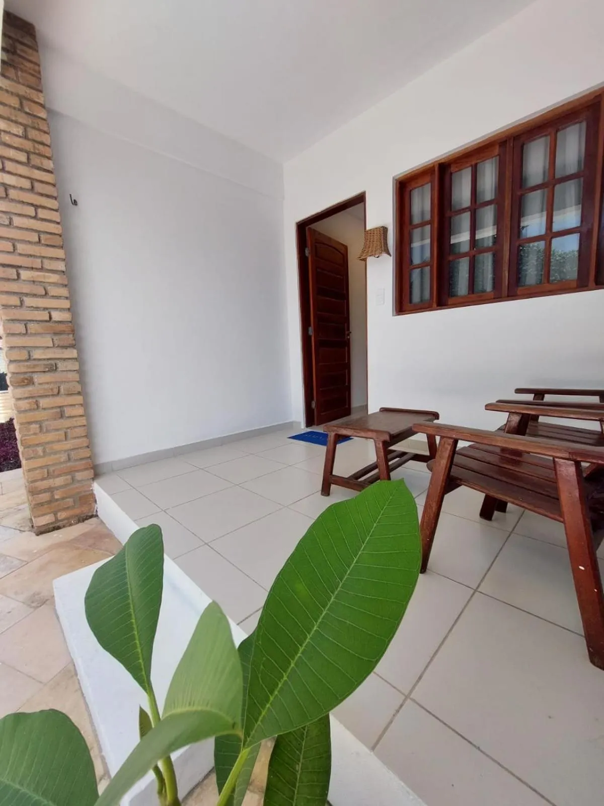 Patio in Pousada Lua Azul