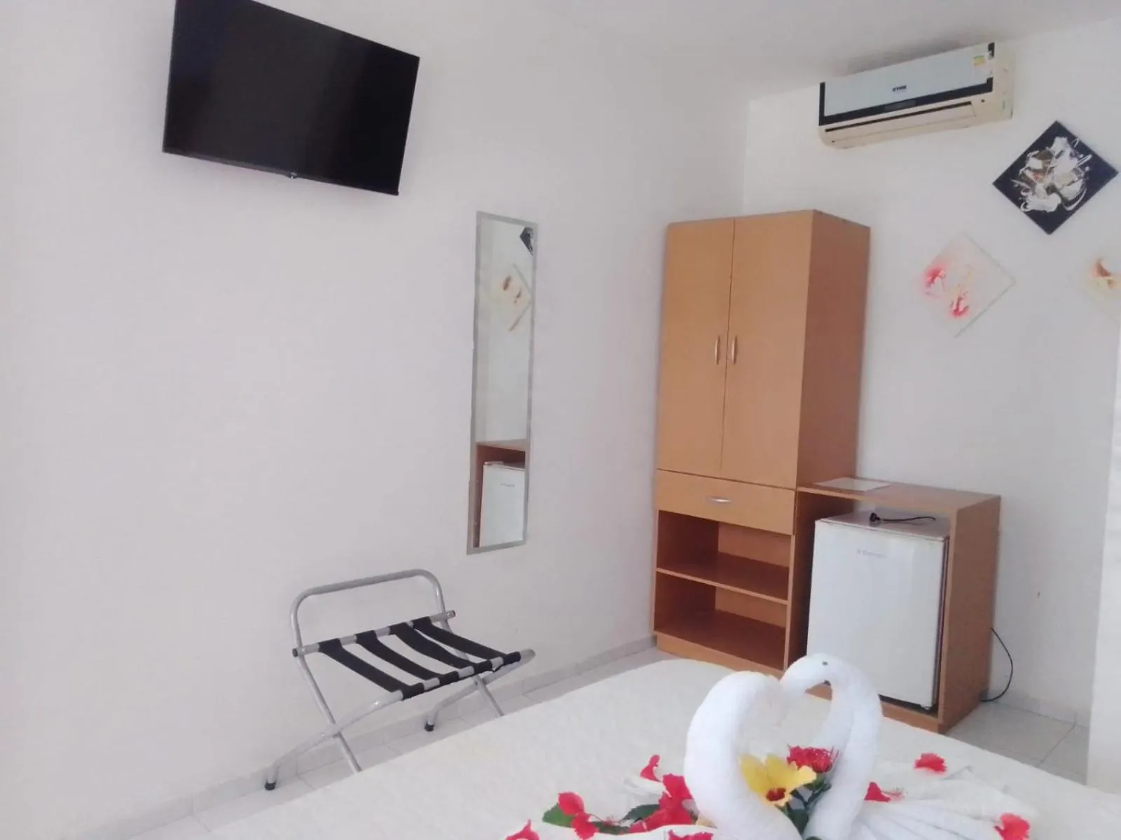 hair dresser, Bed in Pousada Lua Azul