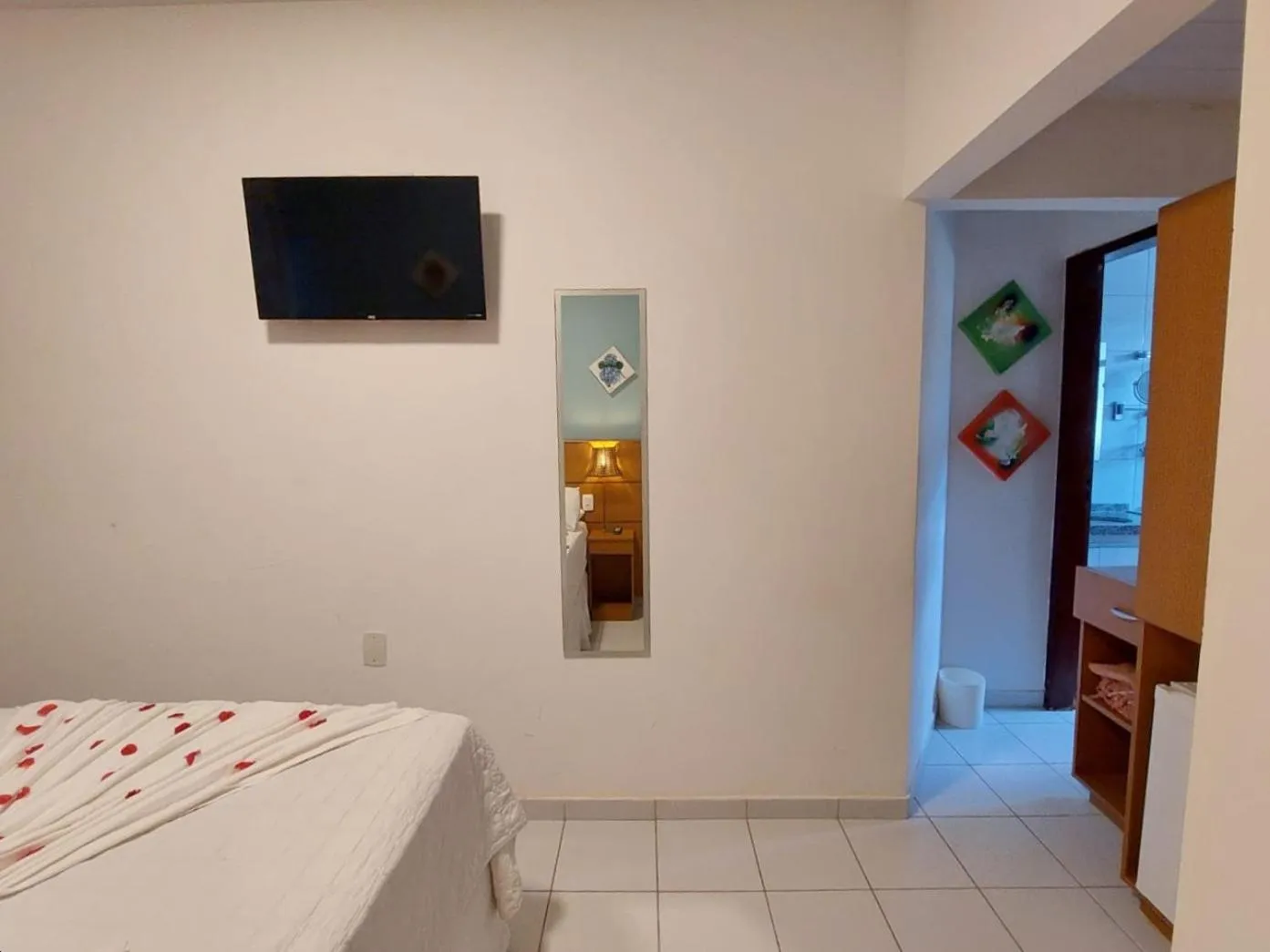 TV and multimedia, Bed in Pousada Lua Azul